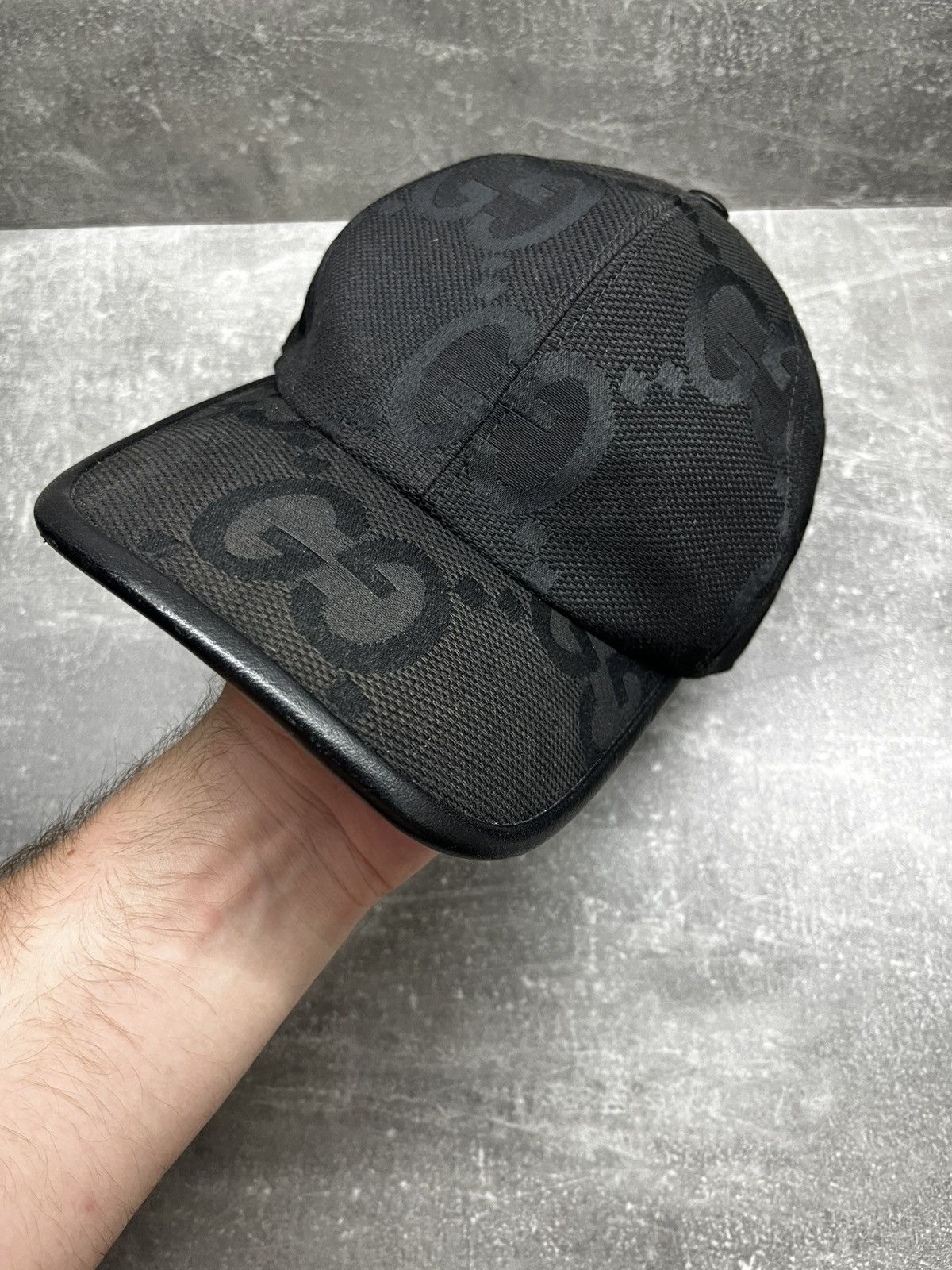 Gucci monogram hat