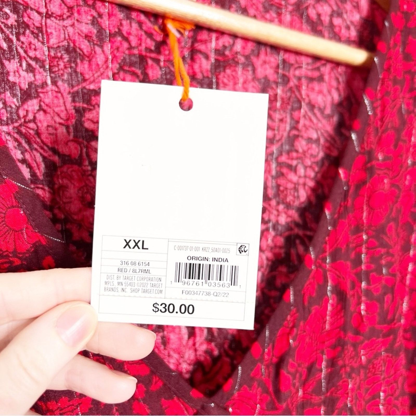Target Basics New with Tag Knox Rose Women’s Floral Peplum Blouse Top Size XXL / US 16-18 / IT 52-54 - 14 Thumbnail