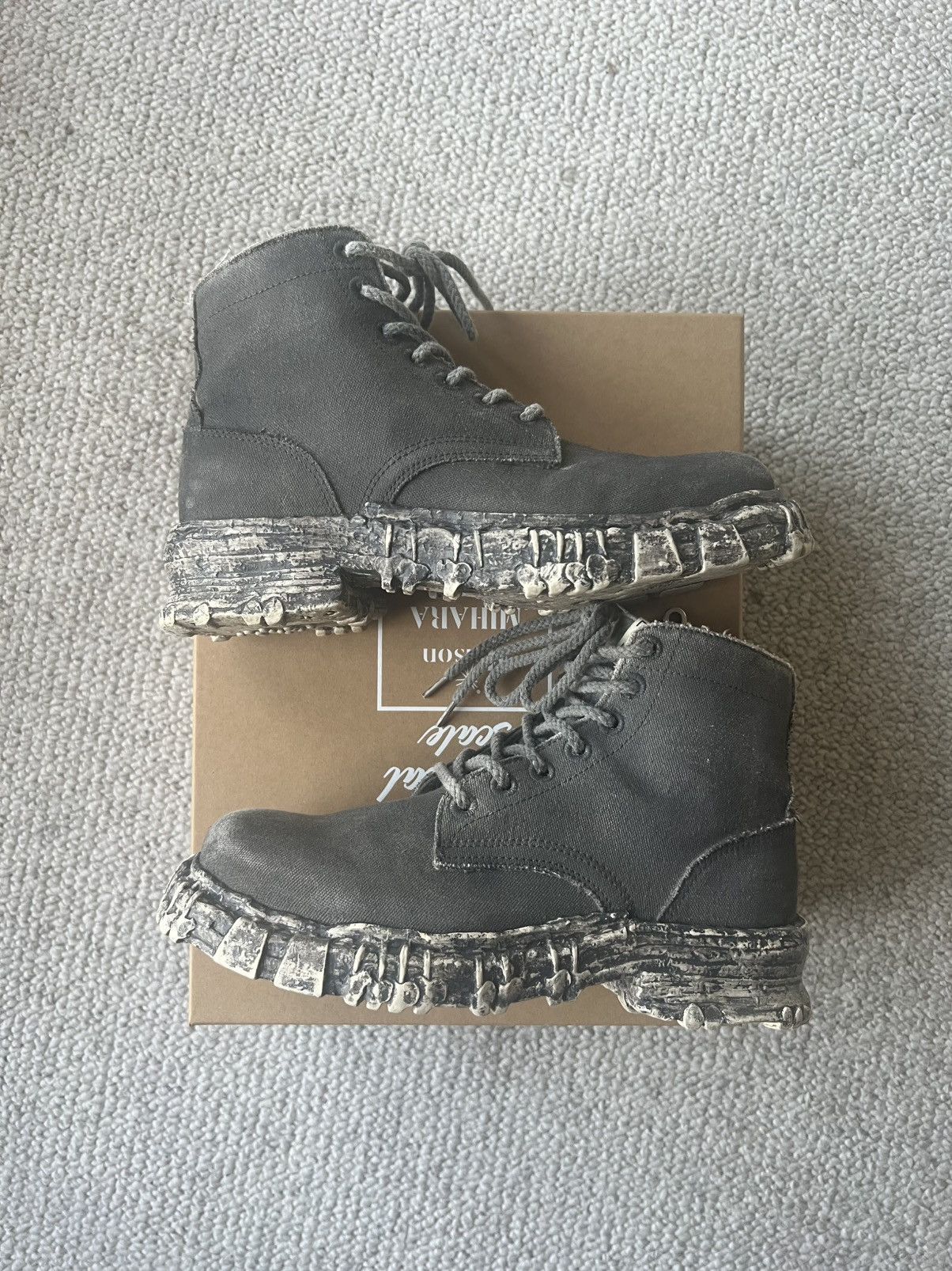 Maison MIHARA YASUHIRO Mihara Vintage combat boots Size US 6.5 / EU 39-40 - 3 Thumbnail