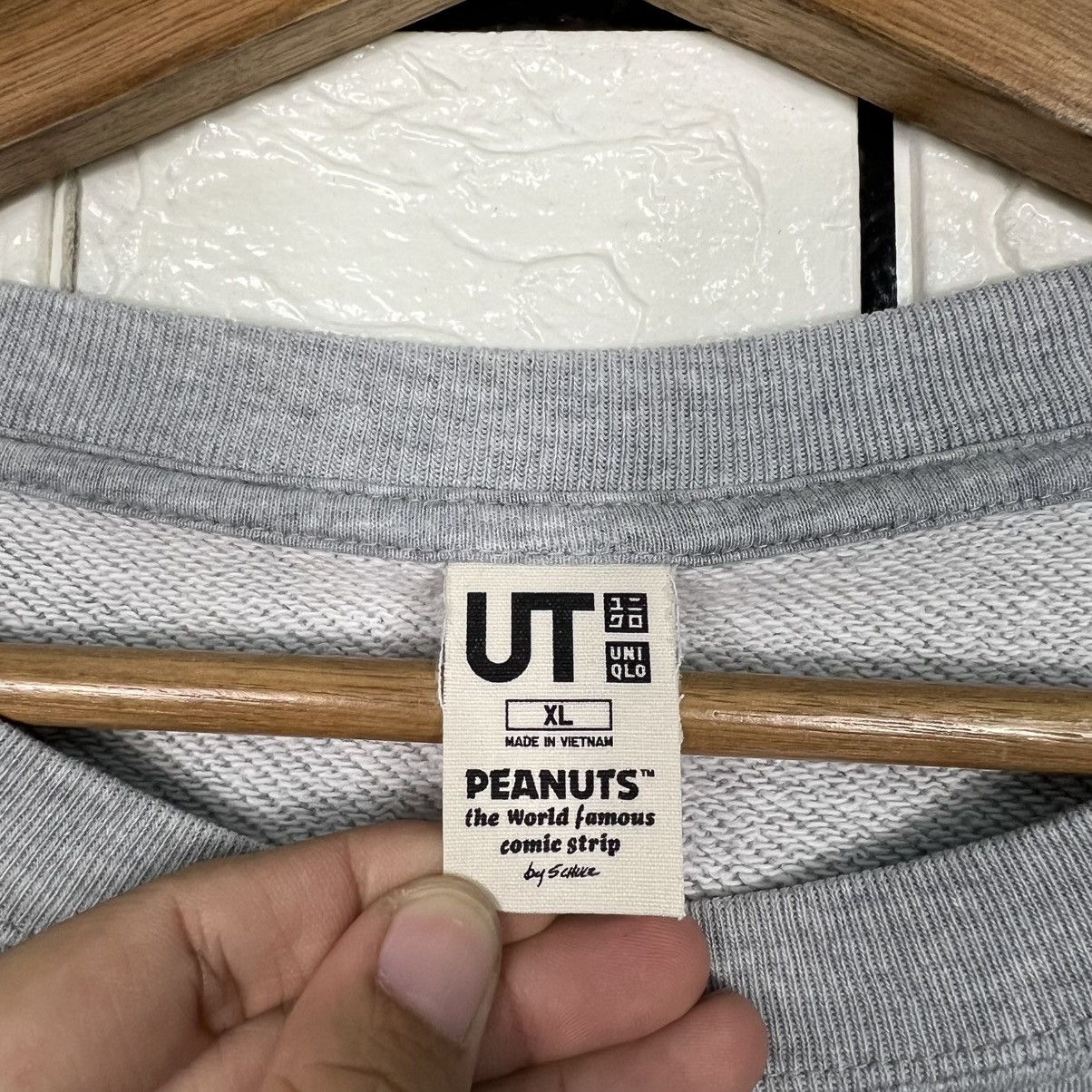 Peanuts UNIQLO X PEANUTS Big Logo Crewneck Sweatshirt #4169-C191 Size US XL / EU 56 / 4 - 12 Thumbnail