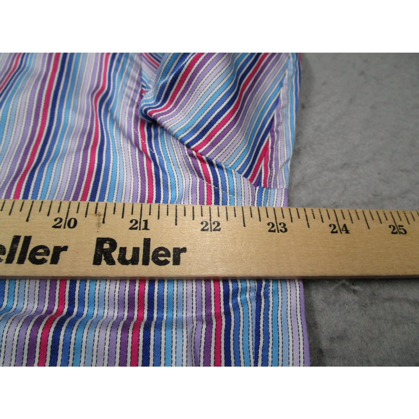 Robert Graham Robert Graham Dress Shirt Mens 43 17 Blue Striped Long Sleeve Button Up Size US XL / EU 56 / 4 - 6 Thumbnail