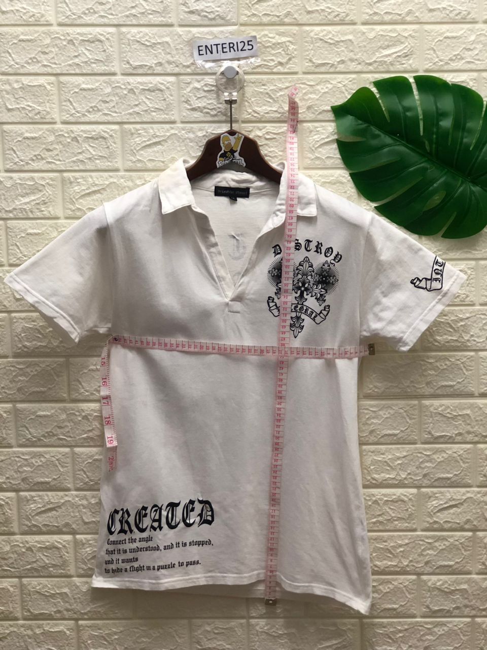 Japanese Brand vintage Defective Struct Japan Inspired Chrome Hearts Style Size US L / EU 52-54 / 3 - 5 Thumbnail