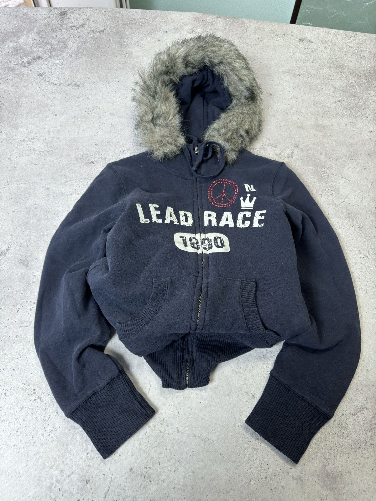 Japanese Brand Vintage Japanese Fur Hood If Six Was Nine Zip Up Hoodie Size US S / EU 44-46 / 1 - 1 Thumbnail