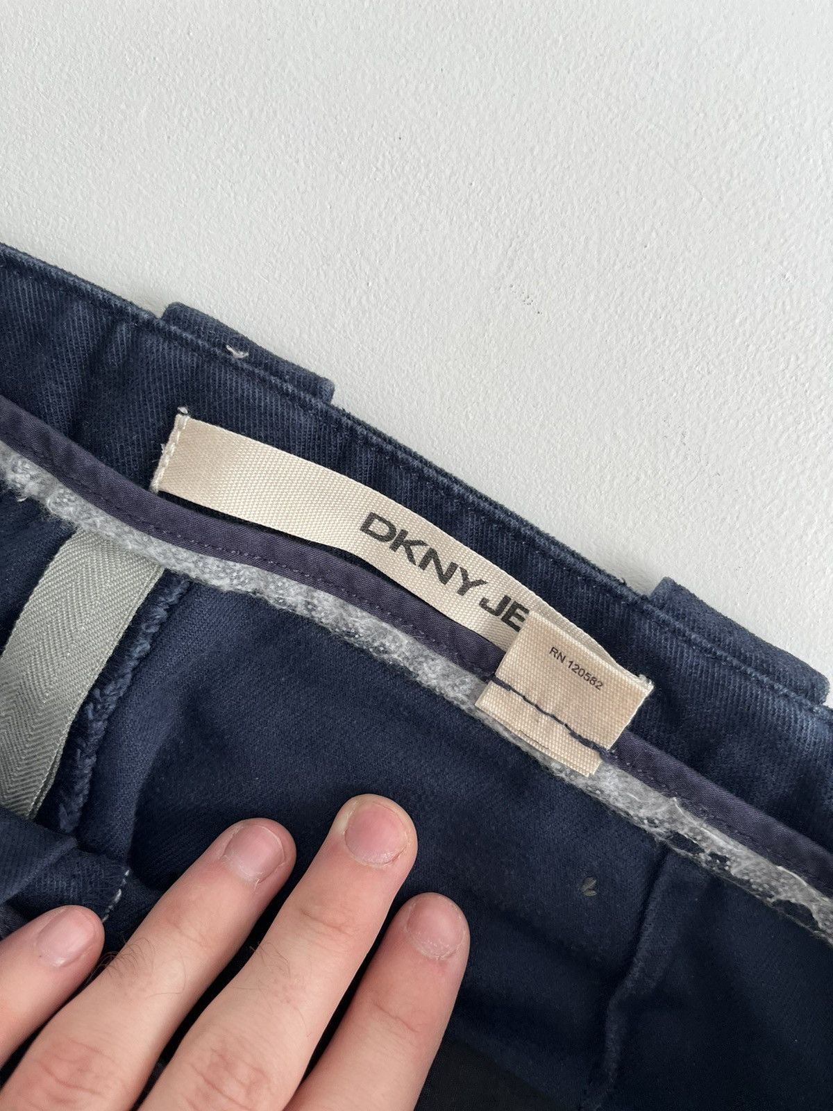 DKNY Vintage 90s DKNY Millitary / sailor / work cargo pants Y2K Size US 32 / EU 48 - 7 Thumbnail