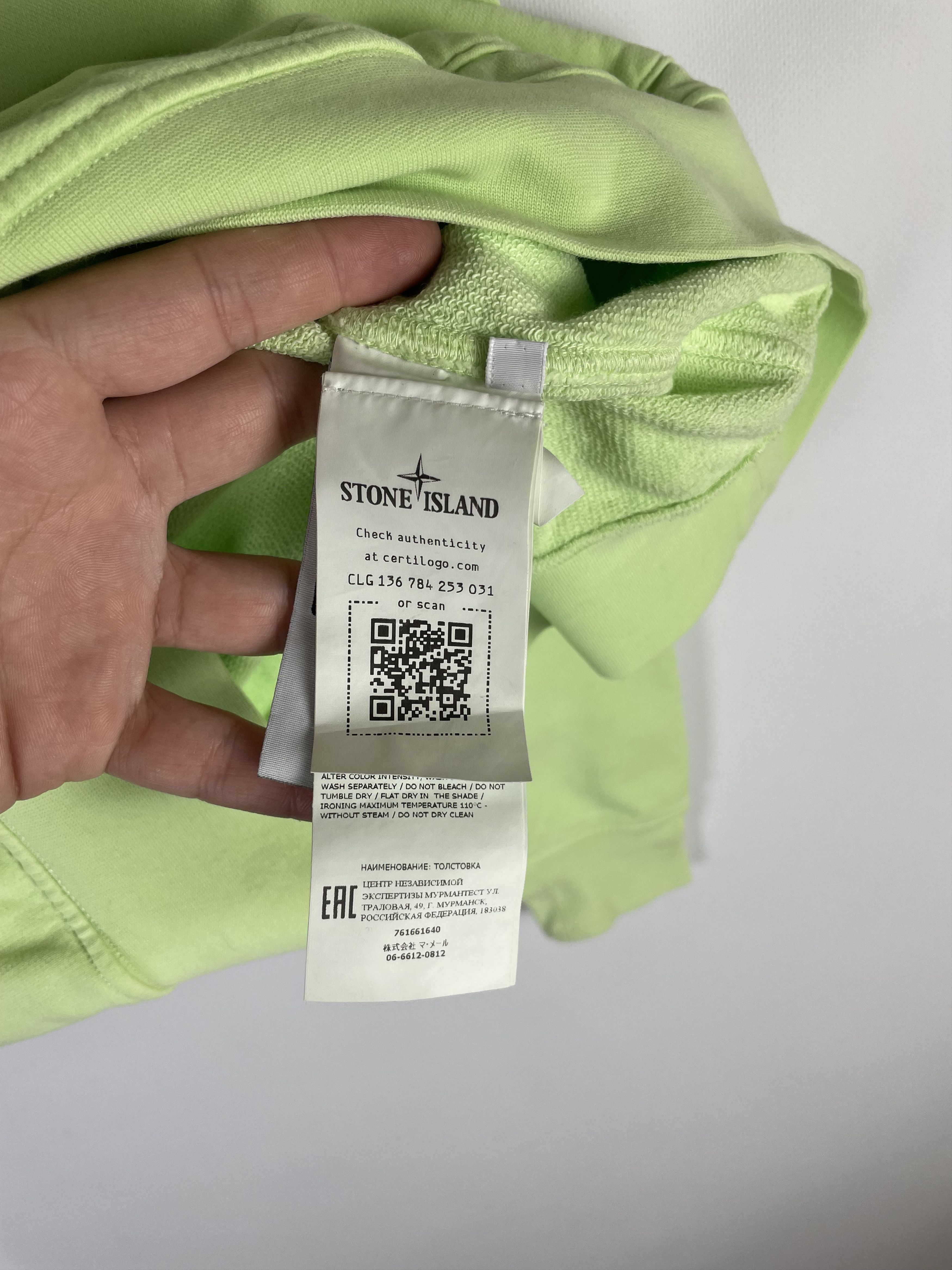Stone Island Vintage crazy Stone Island Junior 170cm Hoodie Size US XXS / EU 40 - 10 Thumbnail