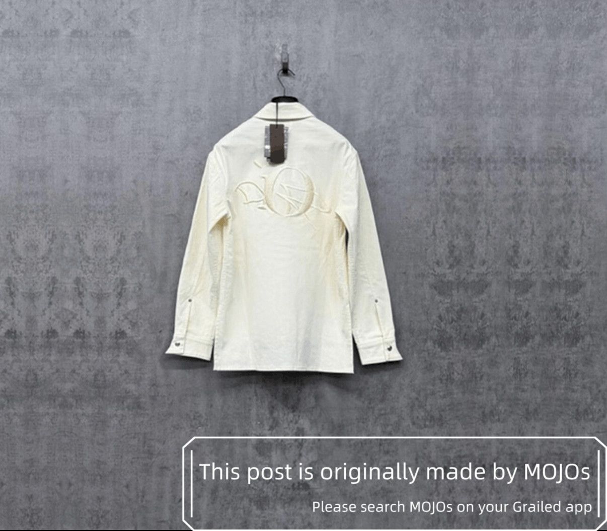 Dior Sz 46 Dior Stitch Logo Jacket mojos7961 Size US S / EU 44-46 / 1 - 1 Thumbnail