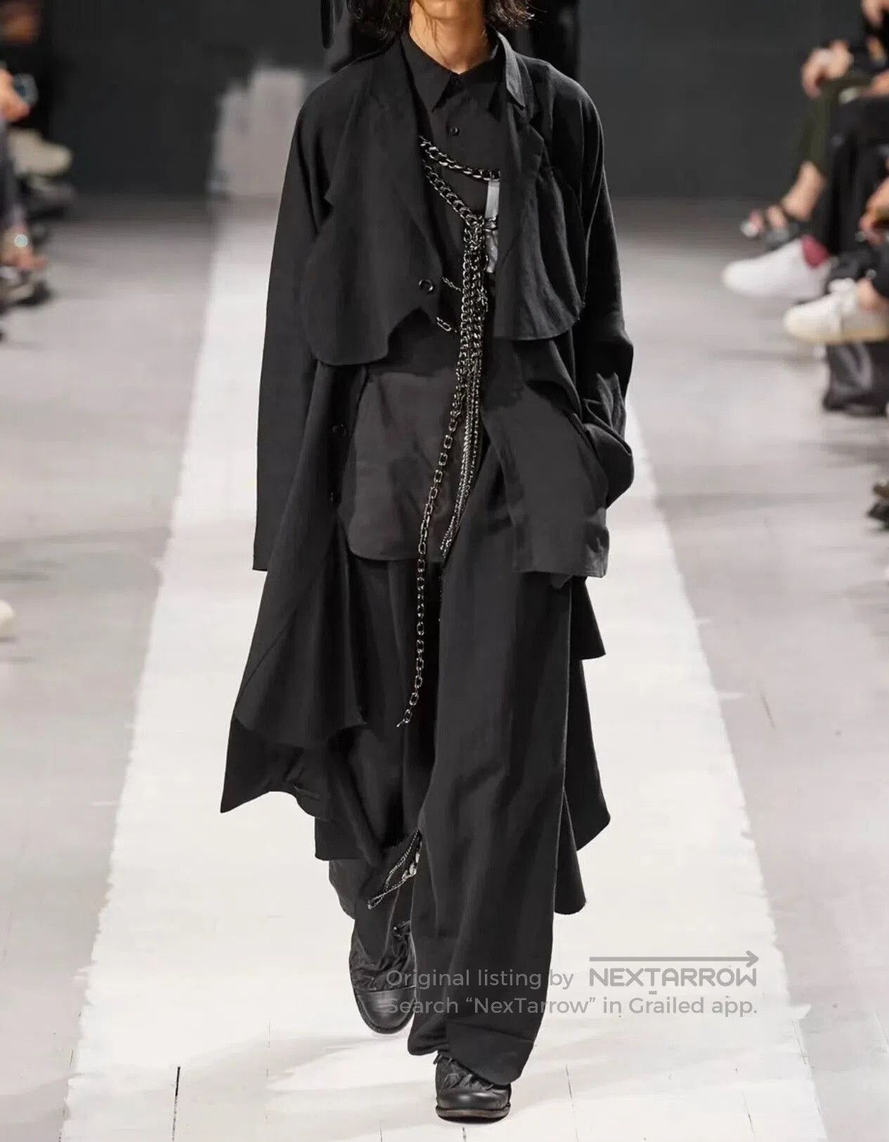 Yohji Yamamoto Yohji Yamamoto Pour Homme Windbreaker Coat. Size US M / EU 48-50 / 2 - 7 Thumbnail