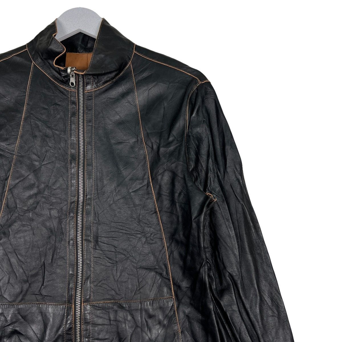 Japanese Brand 🔥 REVERSIBLE LEATHER JACKET Size US M / EU 48-50 / 2 - 6 Thumbnail