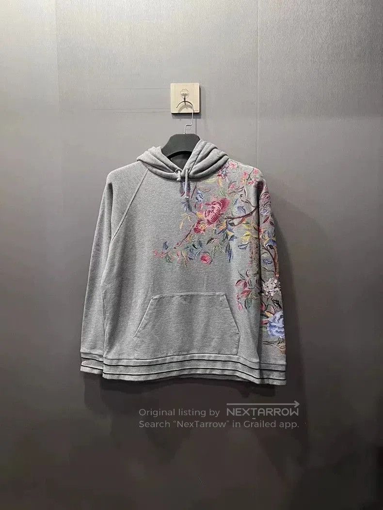 Dior Dior full print heavy embroidery Logo hoodie hoodie. Size US M / EU 48-50 / 2 - 2 Thumbnail