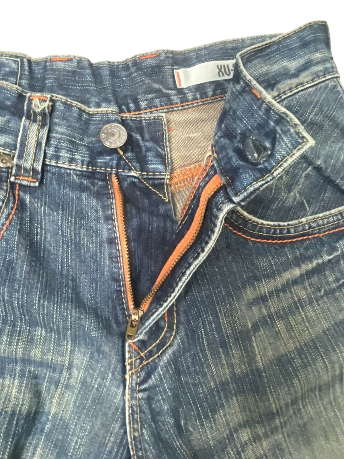 Edwin Vintage Edwin XU-S Straight Cut Jeans Streetwear Size US 28 / EU 44 - 6 Thumbnail