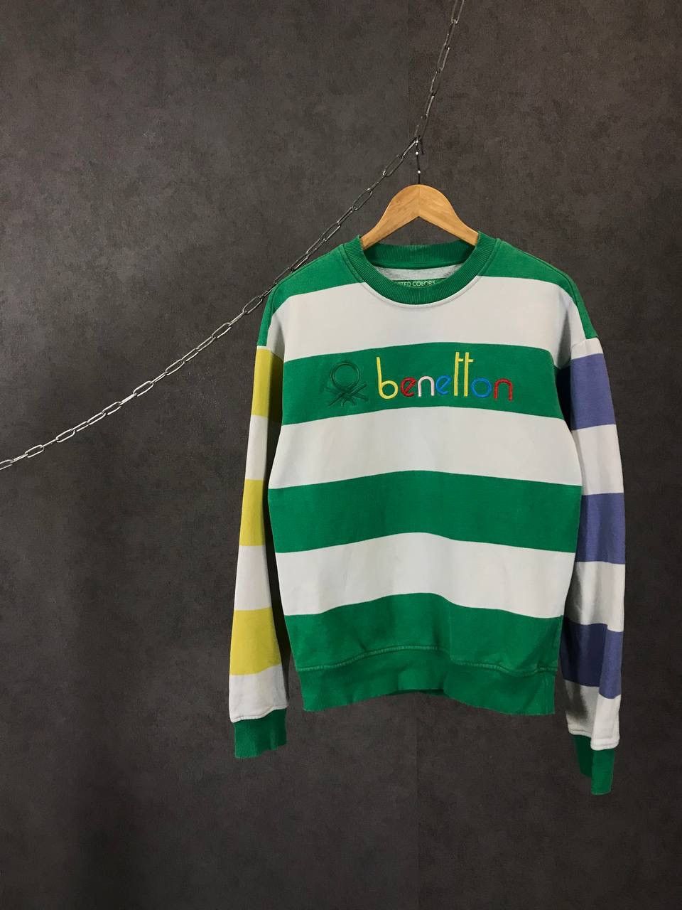 Benetton United Colours of Benetton designer sweatshirt Size US S / EU 44-46 / 1 - 1 Thumbnail