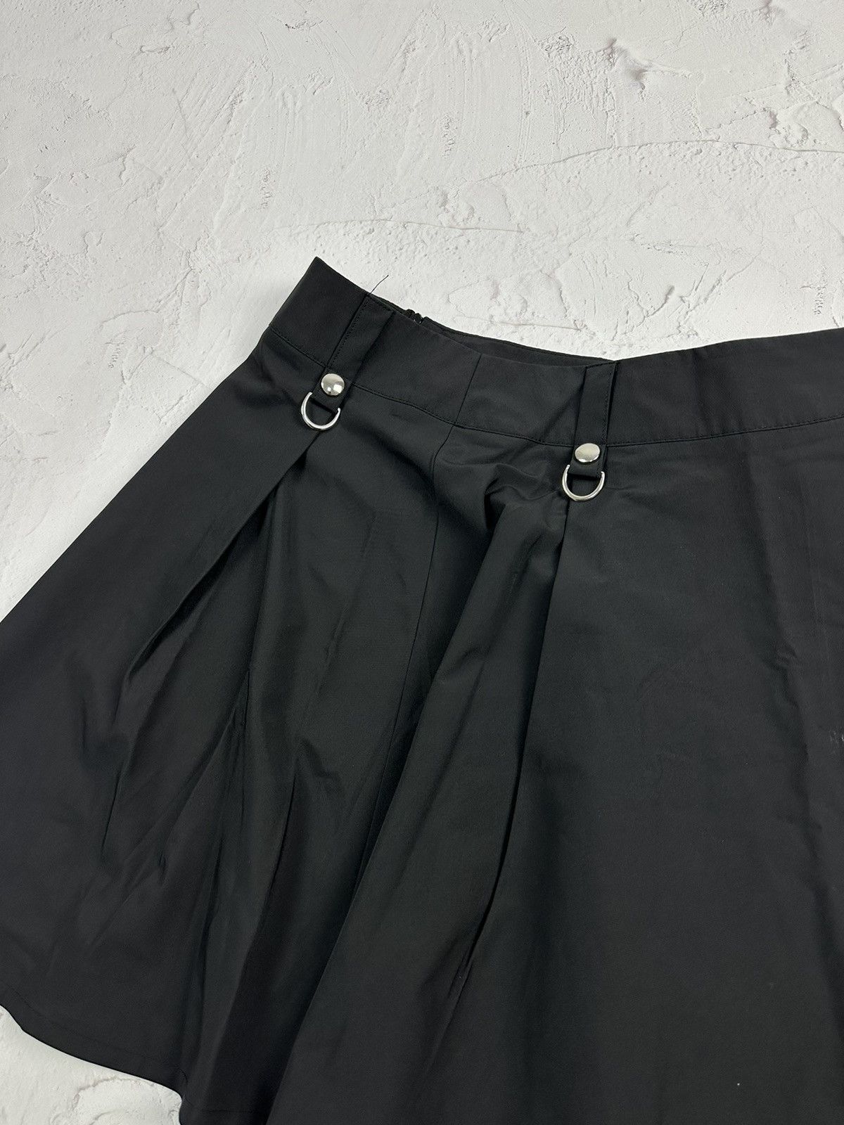Japanese Brand × Vintage Vintage Black Patch Pocket Skirt Size 30" / US 8 / IT 44 - 7 Thumbnail