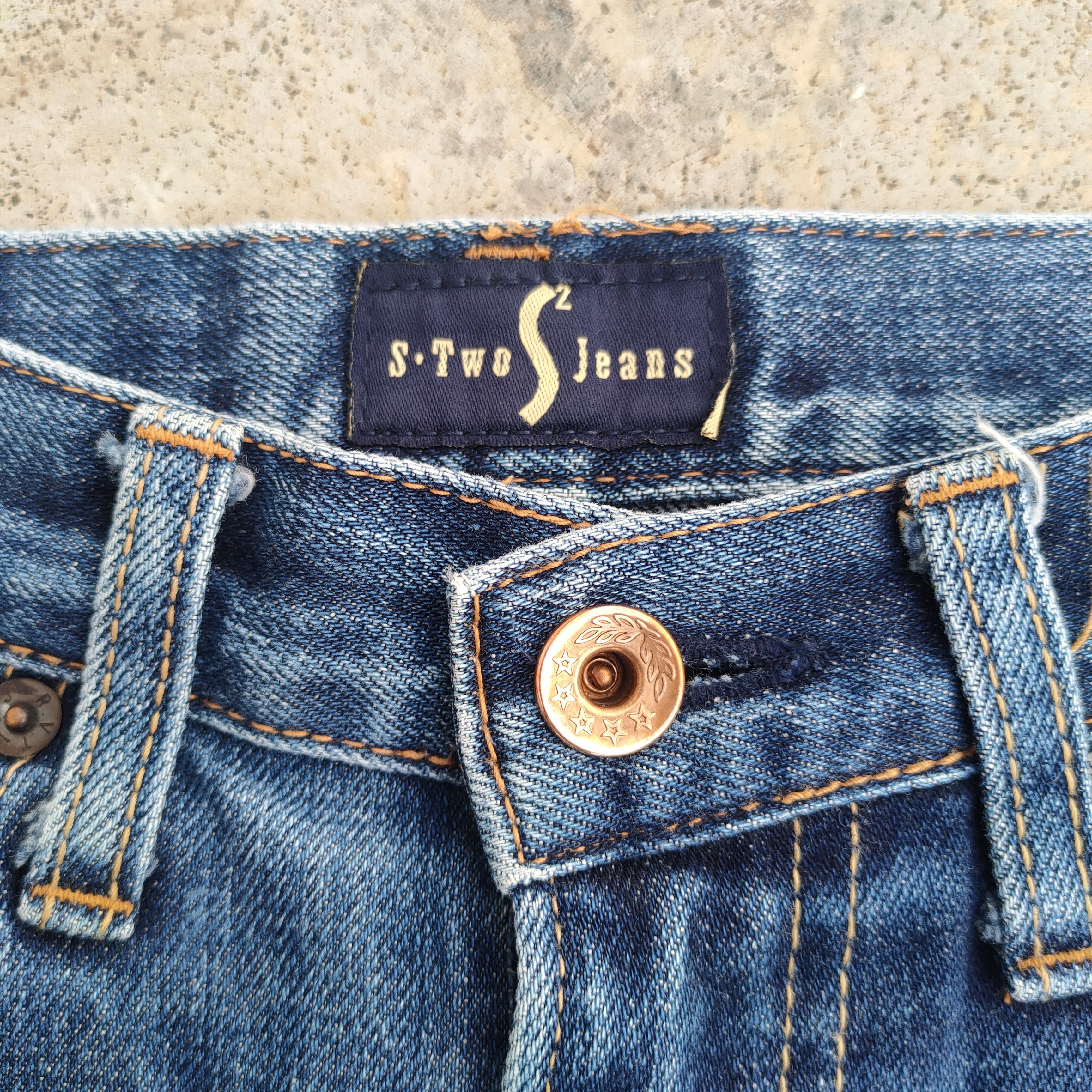 Japanese Brand VINTAGE JAPANESE FLARE JEANS DENIM PANTS Size US 26 / EU 42 - 5 Thumbnail