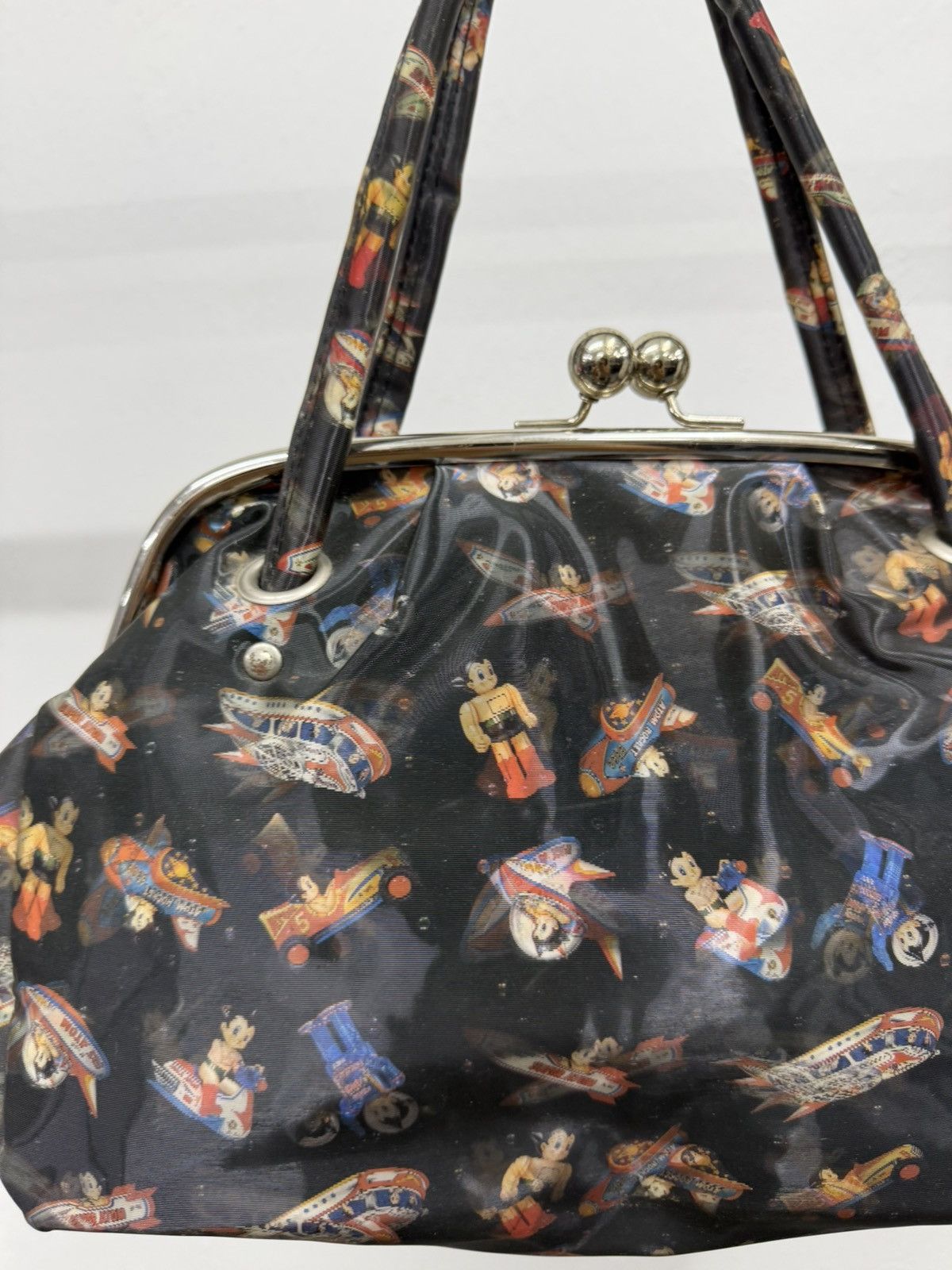 Anime Vintage 90s Astro Boy 3D Holographic Monogram Handbag Size ONE SIZE - 4 Thumbnail