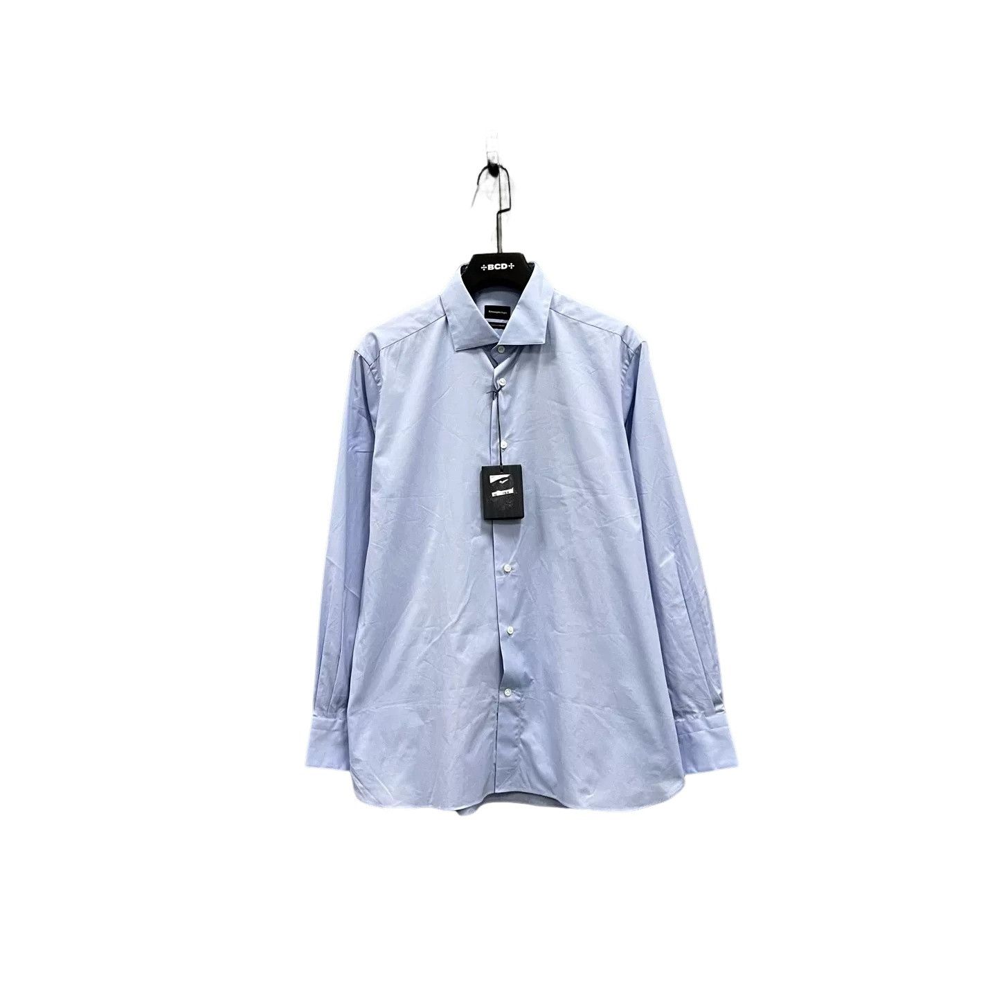 Ermenegildo Zegna Zegna Trofeo Comfort Light Blue Shirt 43 XL Size US XL / EU 56 / 4 - 1 Thumbnail