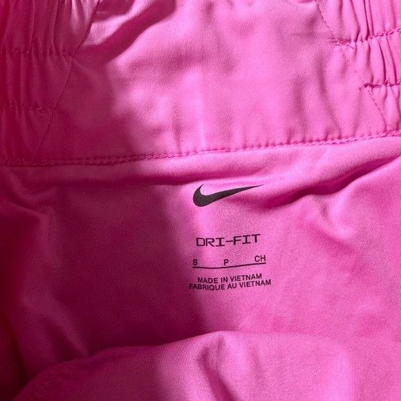 Nike Nike Women's Pink and Blue Athletic Track Shorts Sz Small S Size 24" / US 00 / IT 34 - 5 Thumbnail