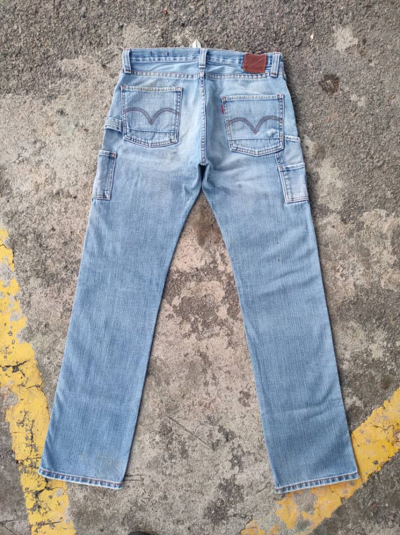 Levi's Vintage Clothing VINTAGE LEVI'S 505 FADED CARPENTER JEANS DENIM PANTS Size US 34 / EU 50 - 1 Thumbnail