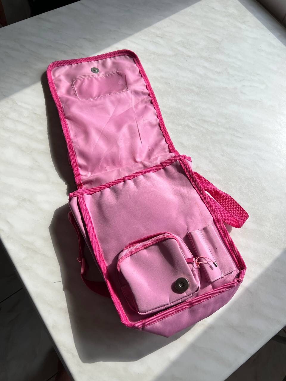 Affliction × Japanese Brand VERY RARE Hello kitty pink messenger bag Y2K lil peep style Size ONE SIZE - 4 Thumbnail
