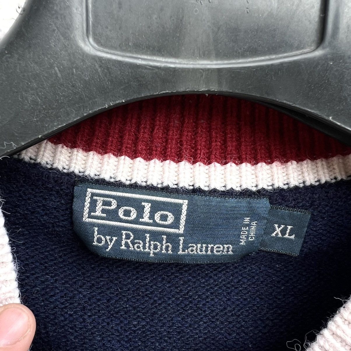 Polo Ralph Lauren × Vintage Polo Ralph Lauren sweater vintage Size US XL / EU 56 / 4 - 4 Thumbnail
