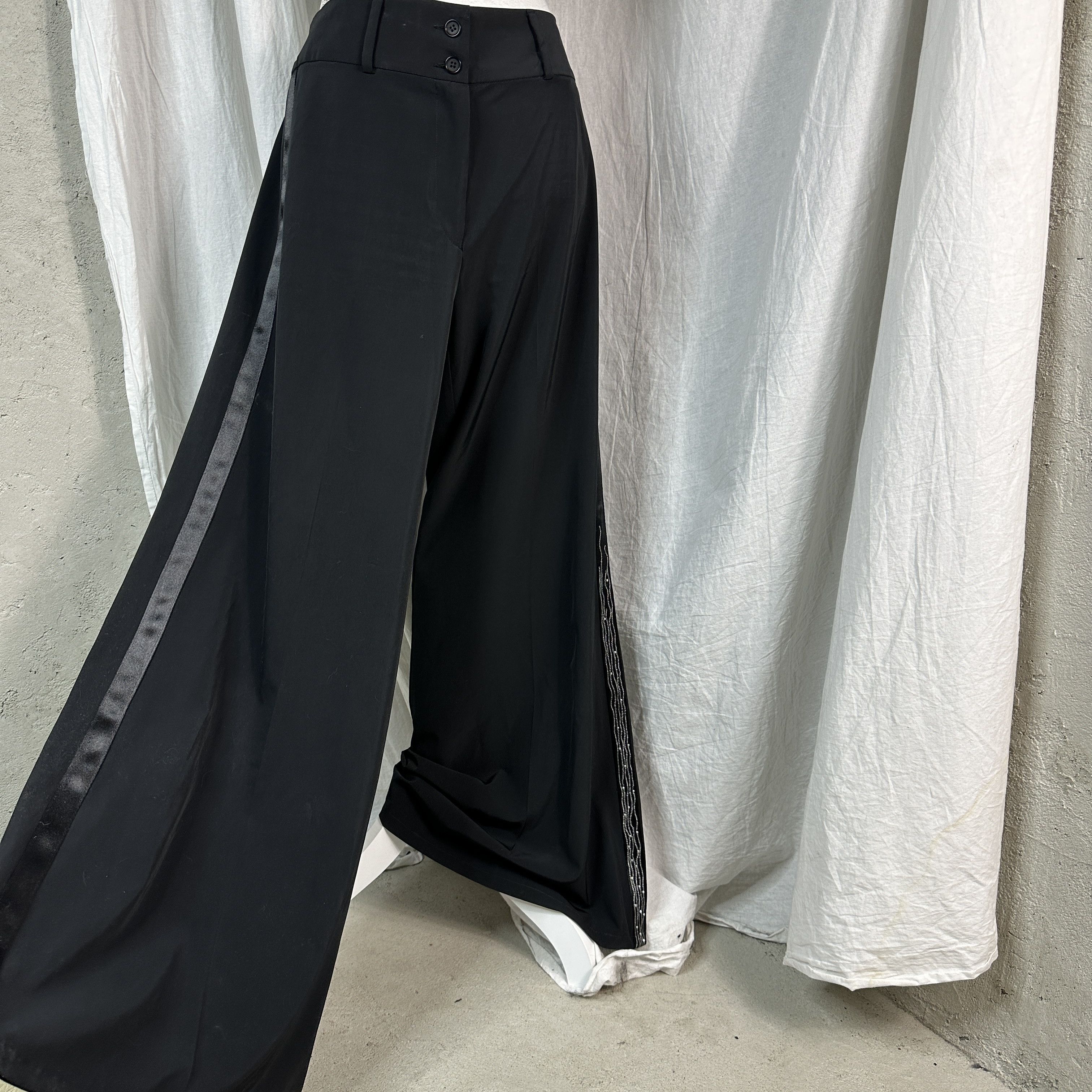 Marithe + Francois Girbaud Marithe Francois Girbaud Ultra Wide Leg Vintage pants Size 34" / US 12 / IT 48 - 7 Thumbnail