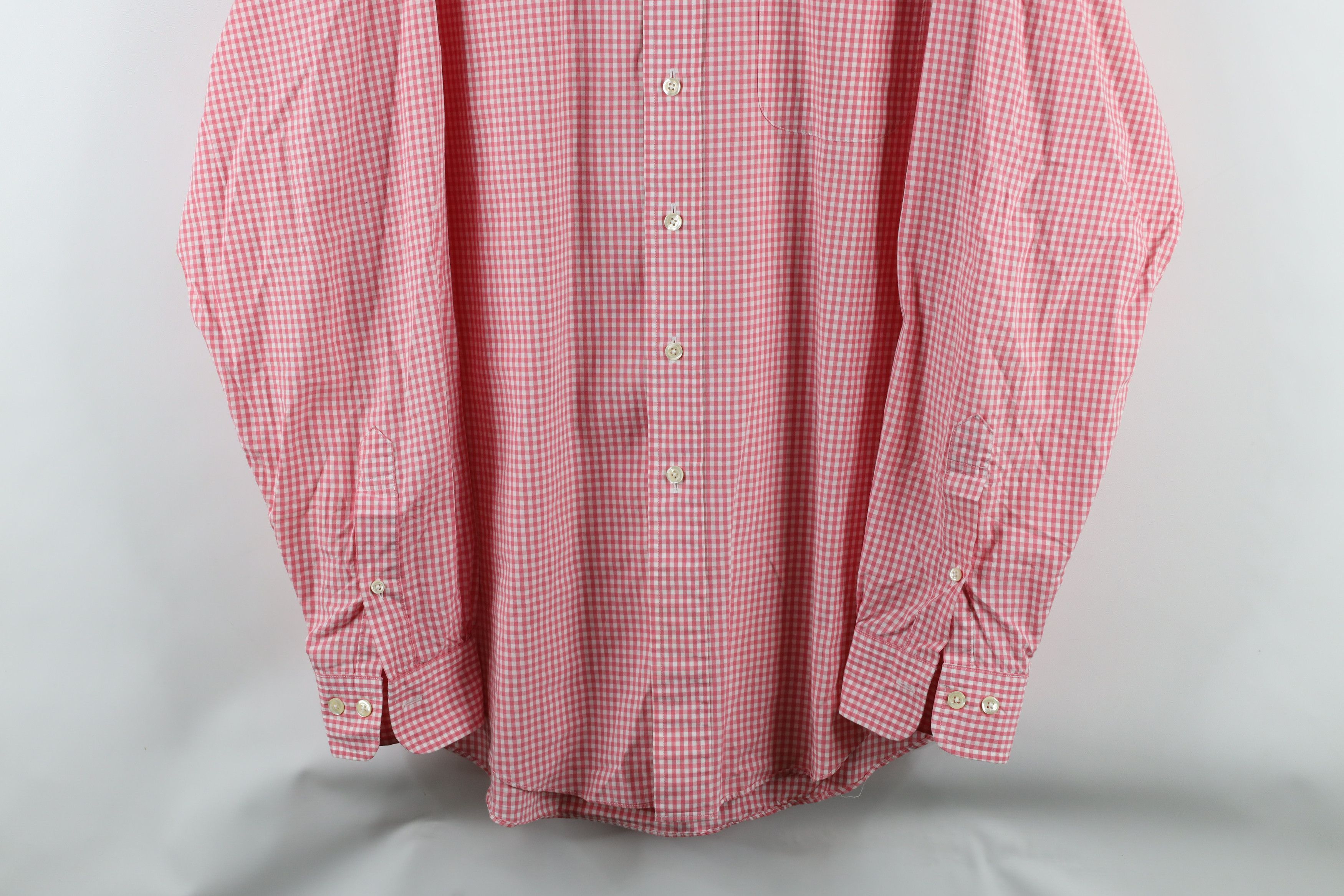 Brooks Brothers × Vintage Vintage Brooks Brothers Button Down Shirt Gingham Plaid Size US L / EU 52-54 / 3 - 3 Thumbnail