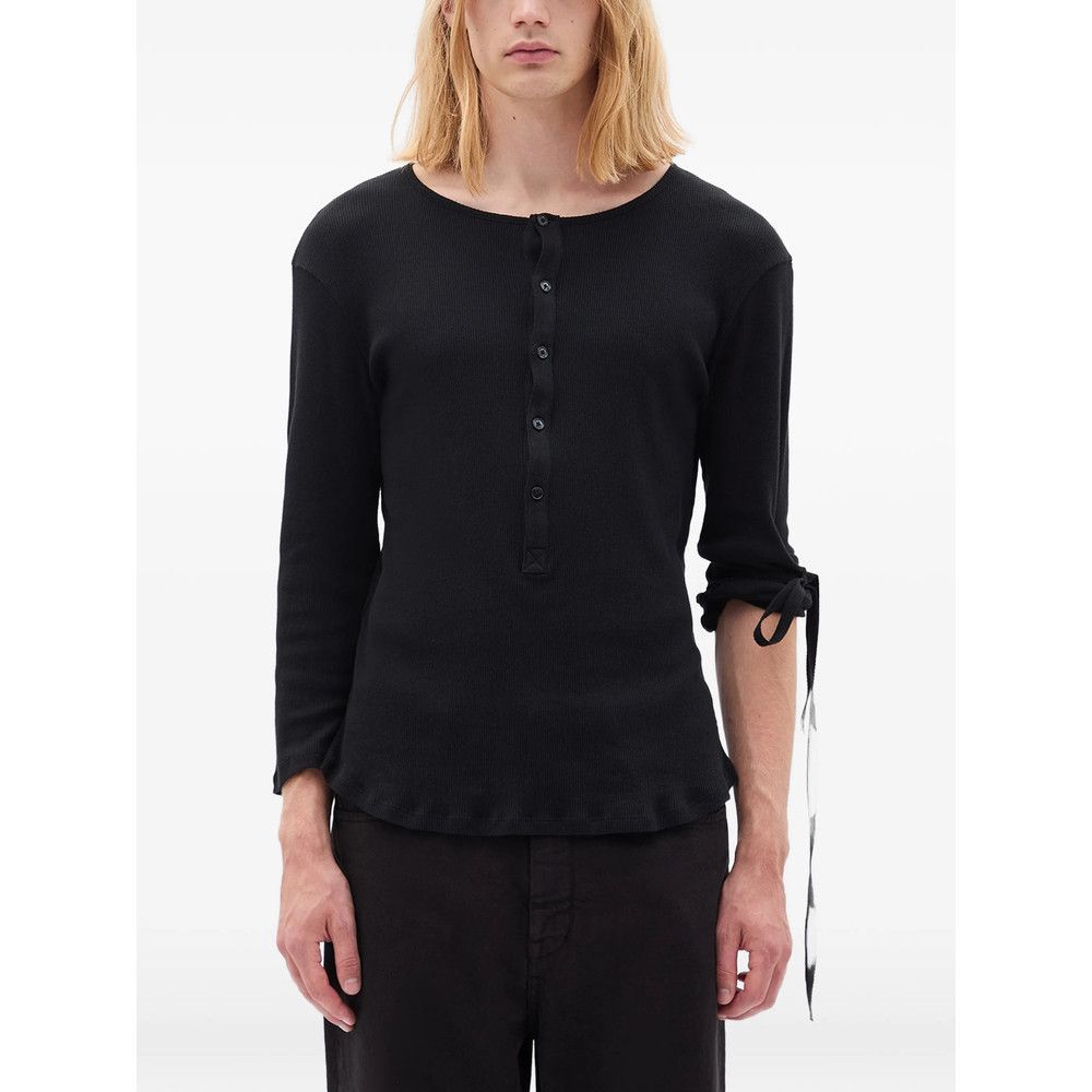 Ann Demeulemeester Ann Demeulemeester BLACK T-Shirts & Vests - T-Shirts Size US XL / EU 56 / 4 - 1 Thumbnail