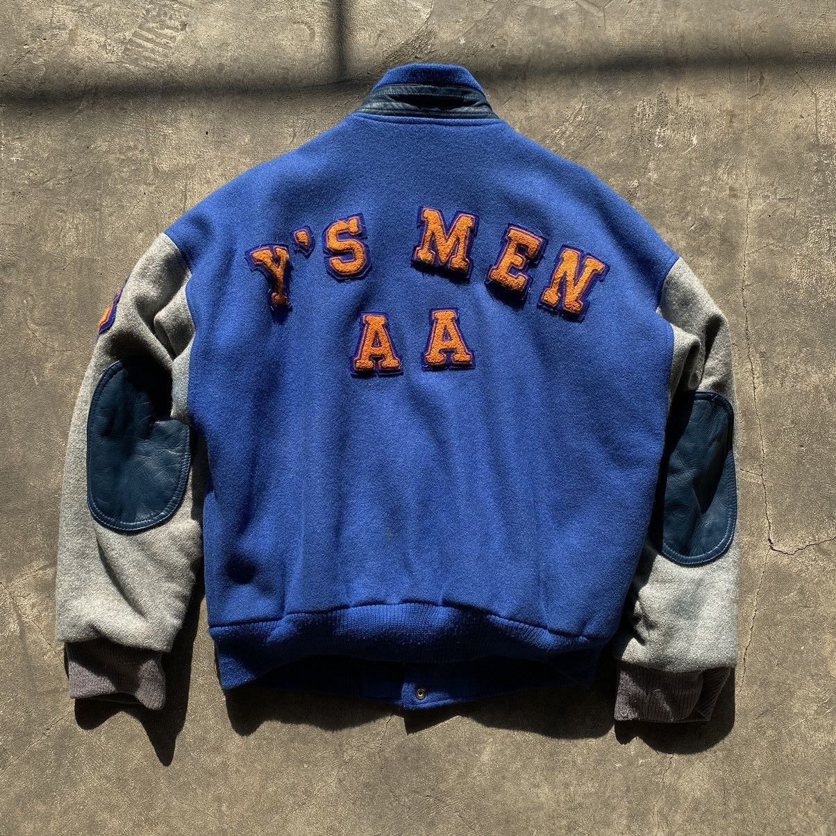 Vintage Varsity Wool Lethbridge Athletic Y'S Men AA
