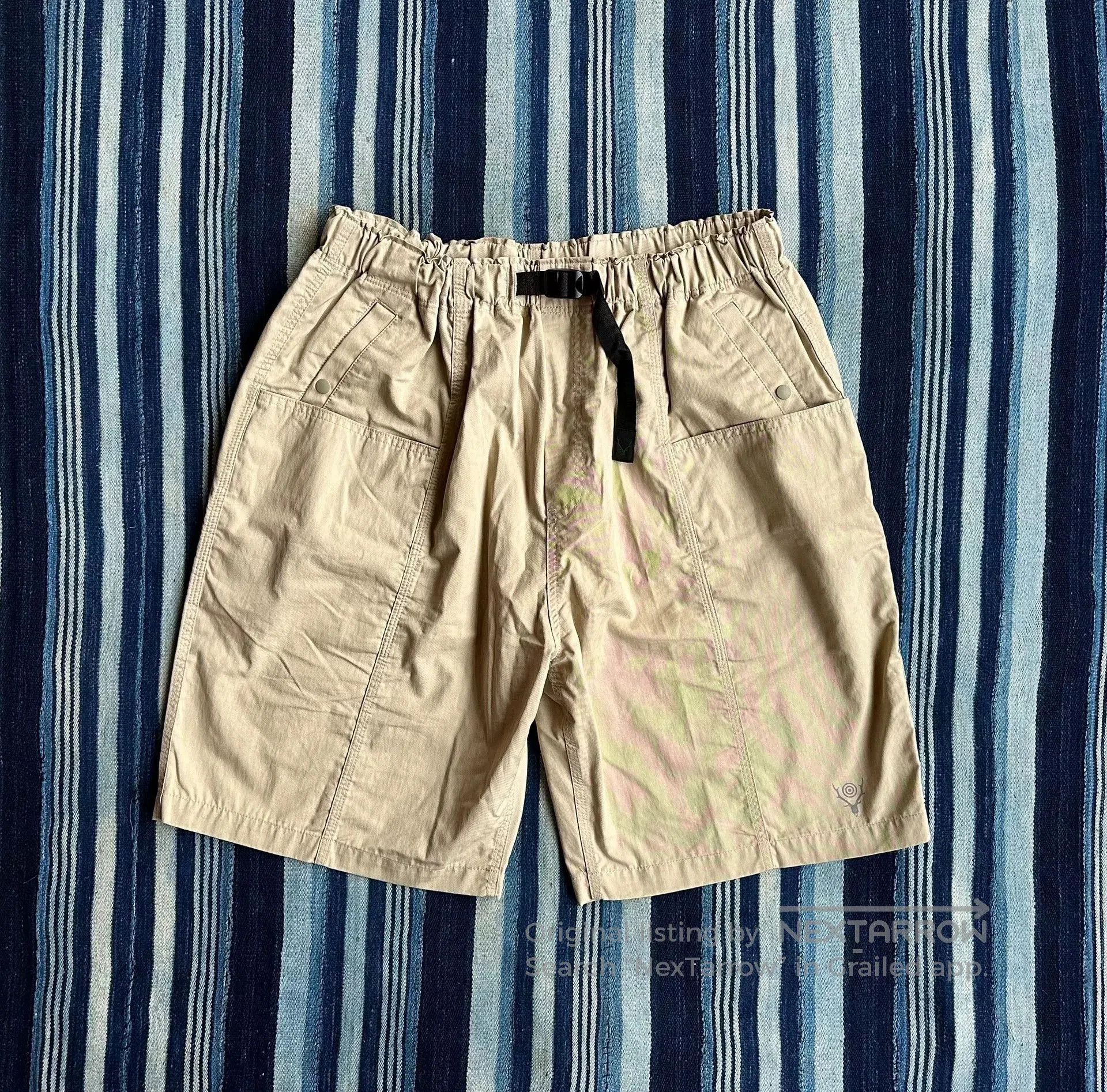 South2 West8 South2 West8 Belted C.S. Nylon Shorts. Size US 34 / EU 50 - 1 Thumbnail