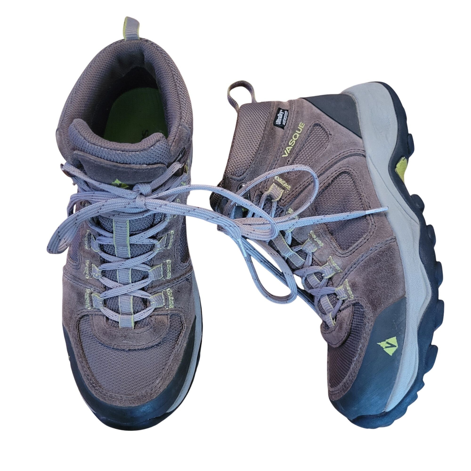 Vasque Vasque 7M Hiking Boots Brown Suede Leather Waterproof Vibram Size US 7 / IT 37 - 1 Thumbnail