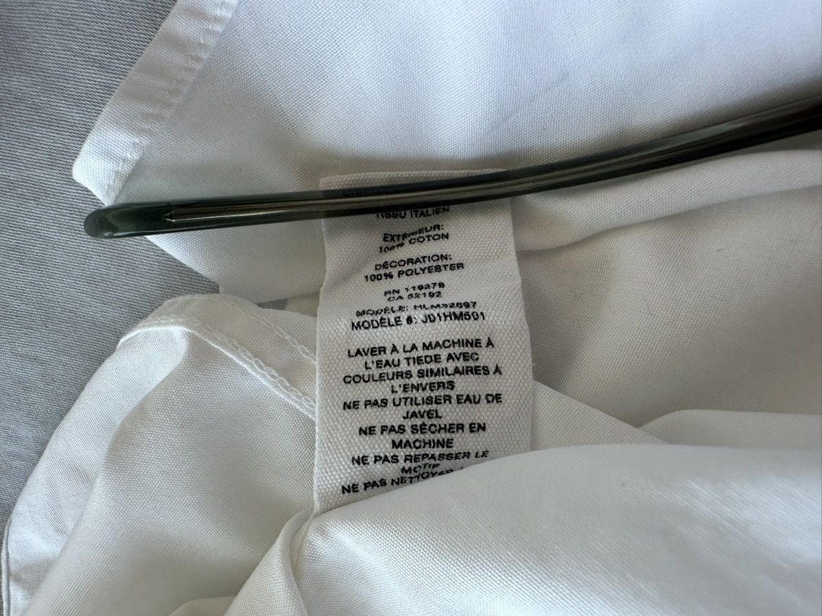 Helmut Lang Helmut Lang Silver Chrome Logo Shirt Size US M / EU 48-50 / 2 - 7 Thumbnail