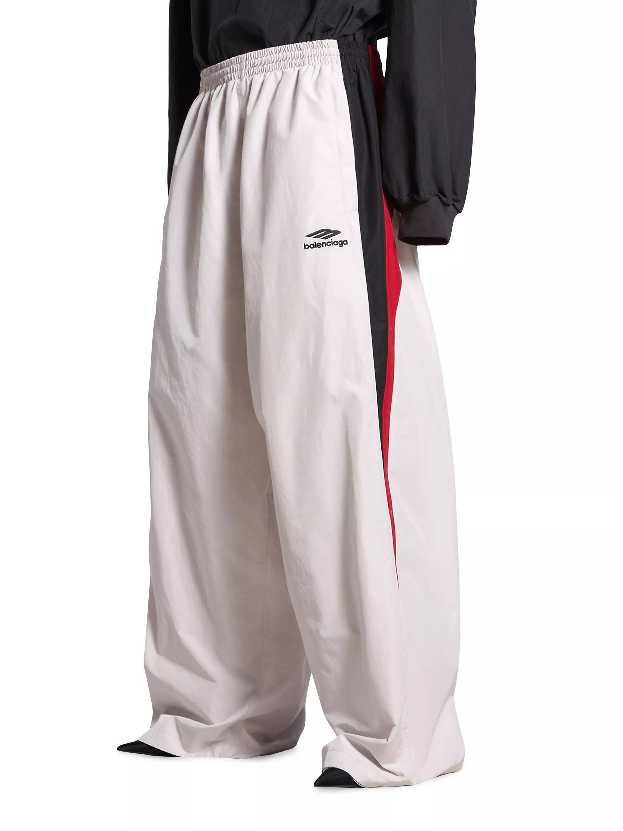 Balenciaga o1bcso1str0425 3B Sports Icon Tracksuit Pant in Multicolor Size US 30 / EU 46 - 4 Thumbnail