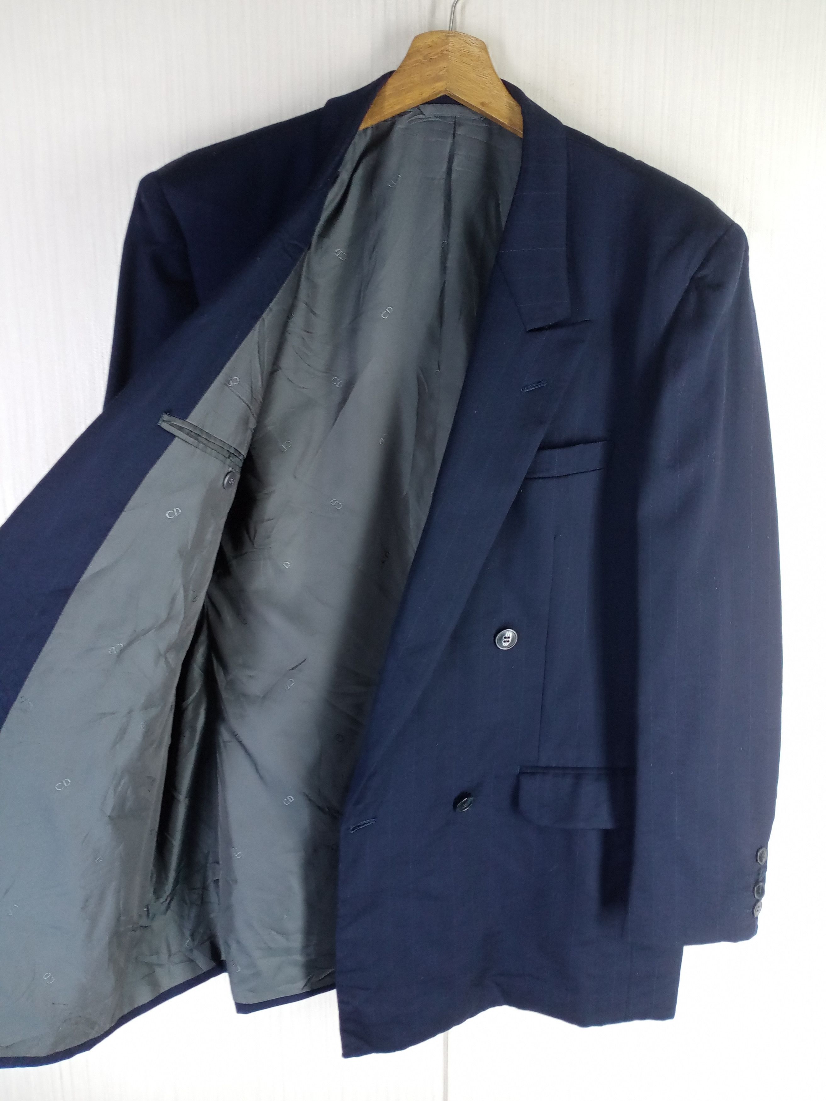 Vintage Christian Dior Monsieur Double Breasted Blazer