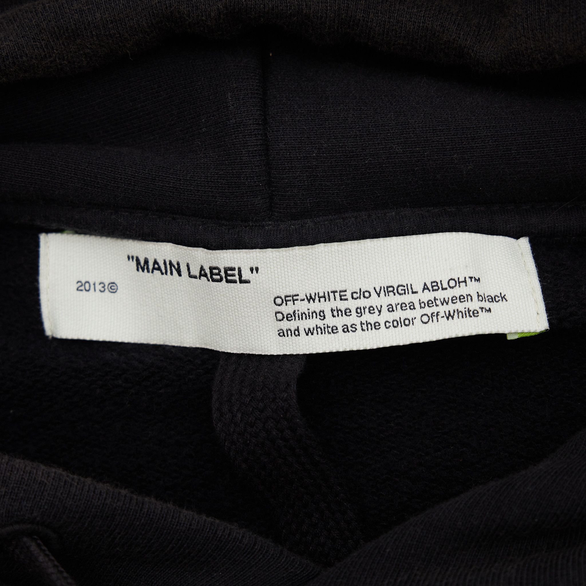 Off-White OFF WHITE Diag Waterfall Hoodie BLACK Size US XS / EU 42 / 0 - 8 Thumbnail