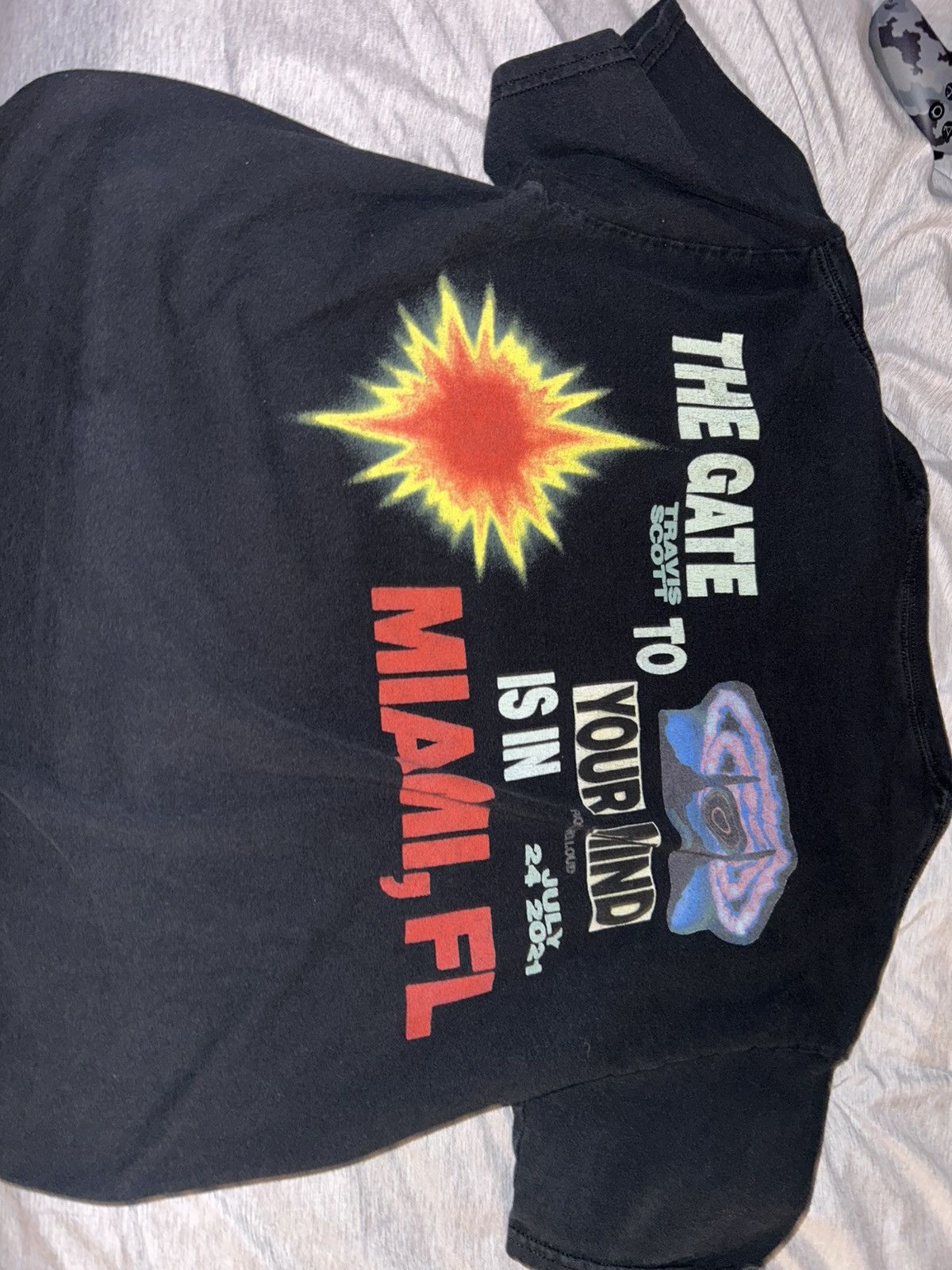Rolling Loud × Travis Scott Travis Scott Lost Forever Rolling Loud 2021 T-shirt Size US L / EU 52-54 / 3 - 2 Thumbnail