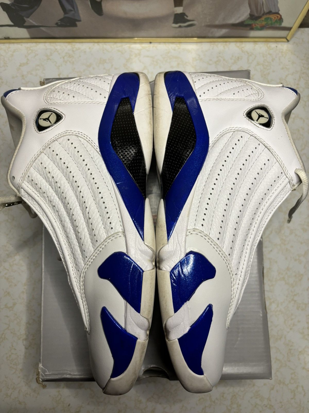 Jordan Brand Air Jordan 14 Retro Hyper Royal Size US 12 / EU 45 - 4 Thumbnail