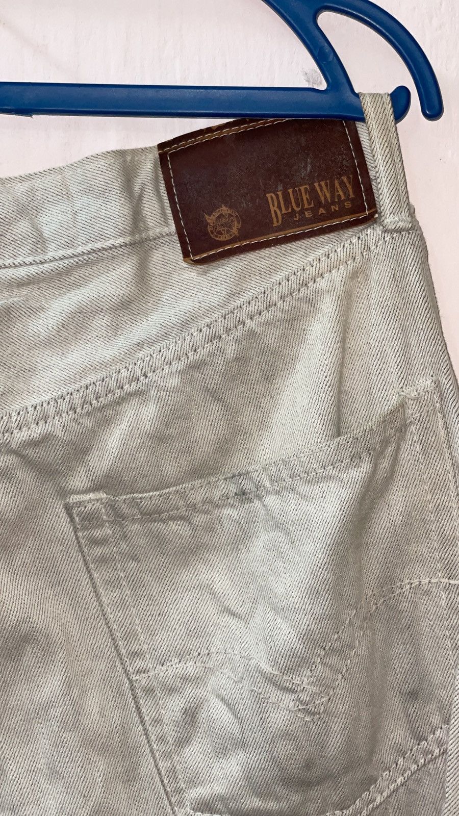 Japanese Brand Blue way denim jeans Size US 33 - 10 Thumbnail