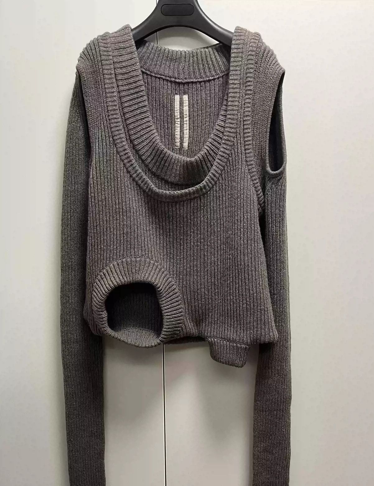 Rick Owens Rick owens FW21 gethsemane bananaBanana sweater-2505 Size US L / EU 52-54 / 3 - 1 Thumbnail