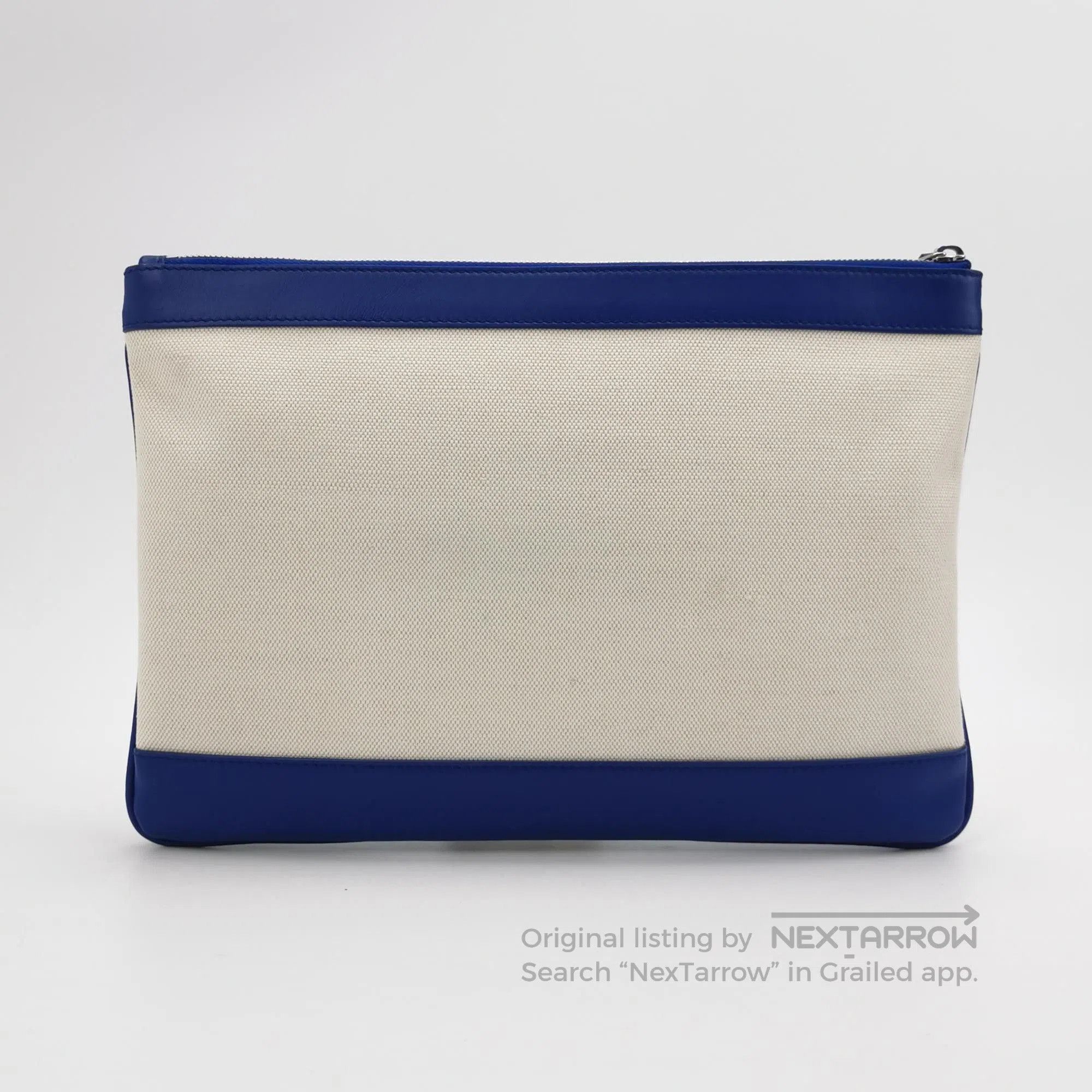 Balenciaga Balenciaga Colorblock Logo Canvas Leather Clutch. Size ONE SIZE - 3 Thumbnail