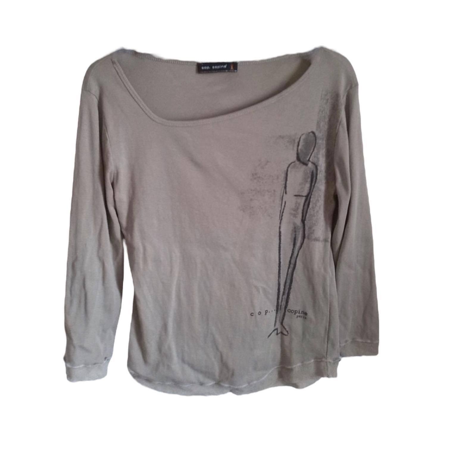 Cop Copine The Cop Copine Silhouette Mannequin Longsleeved Top Size ONE SIZE - 1 Thumbnail
