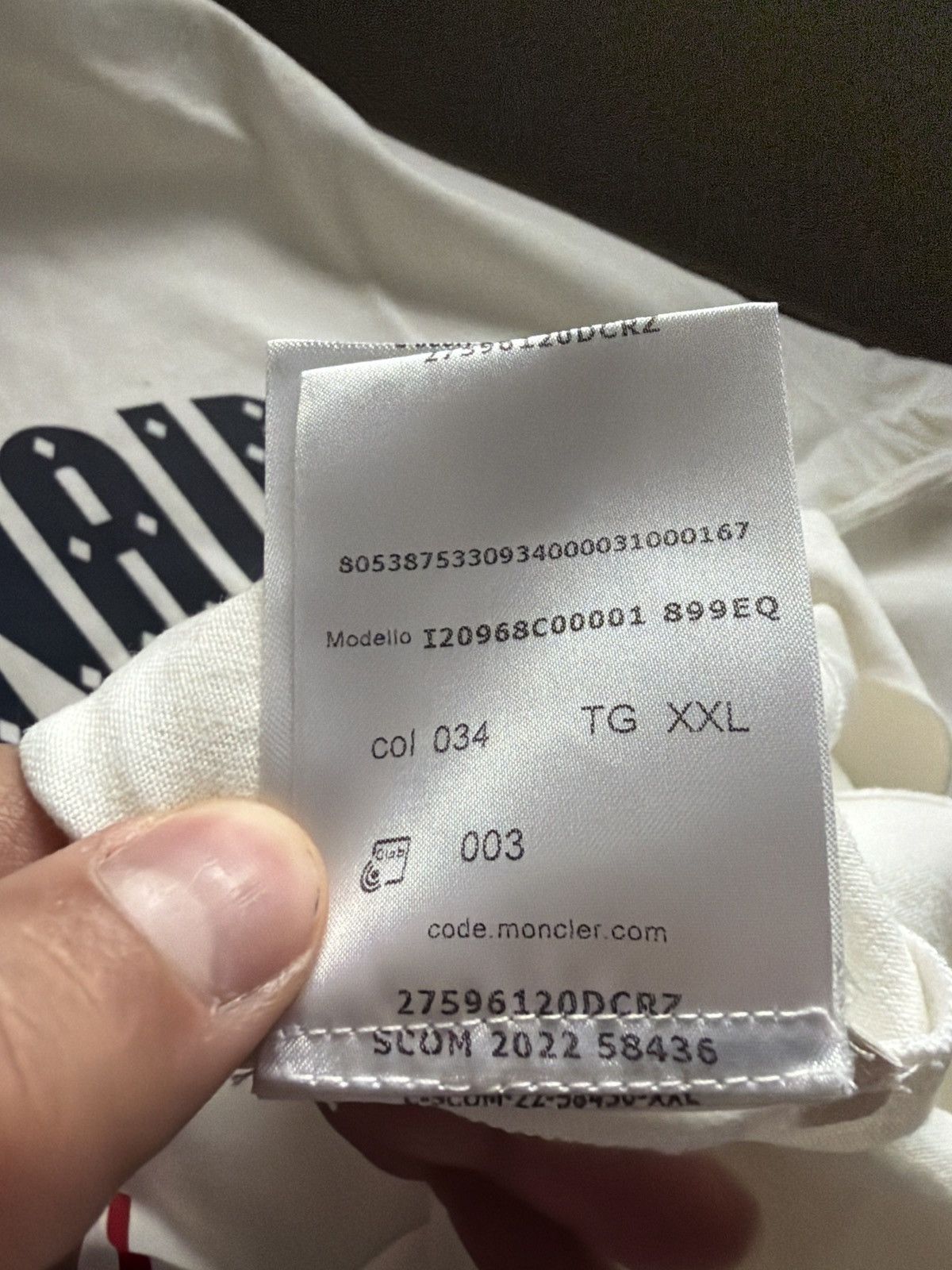 Moncler Moncler x BBC t shirt Size US XXL / EU 58 / 5 - 8 Thumbnail