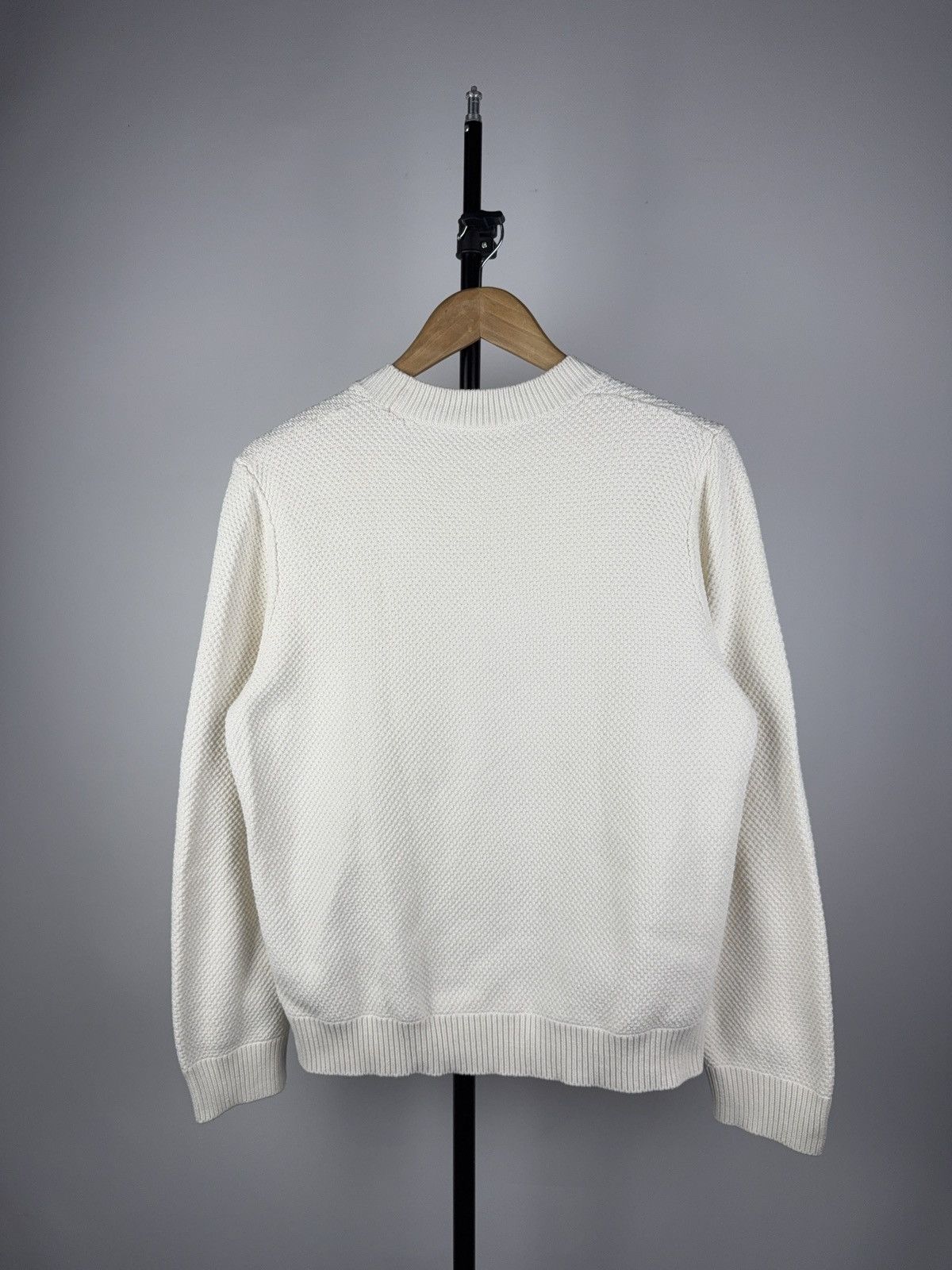 Cos × Japanese Brand COS Sweater White Knit Basic Streetwear Avant-garde Grunge Size US S / EU 44-46 / 1 - 5 Thumbnail