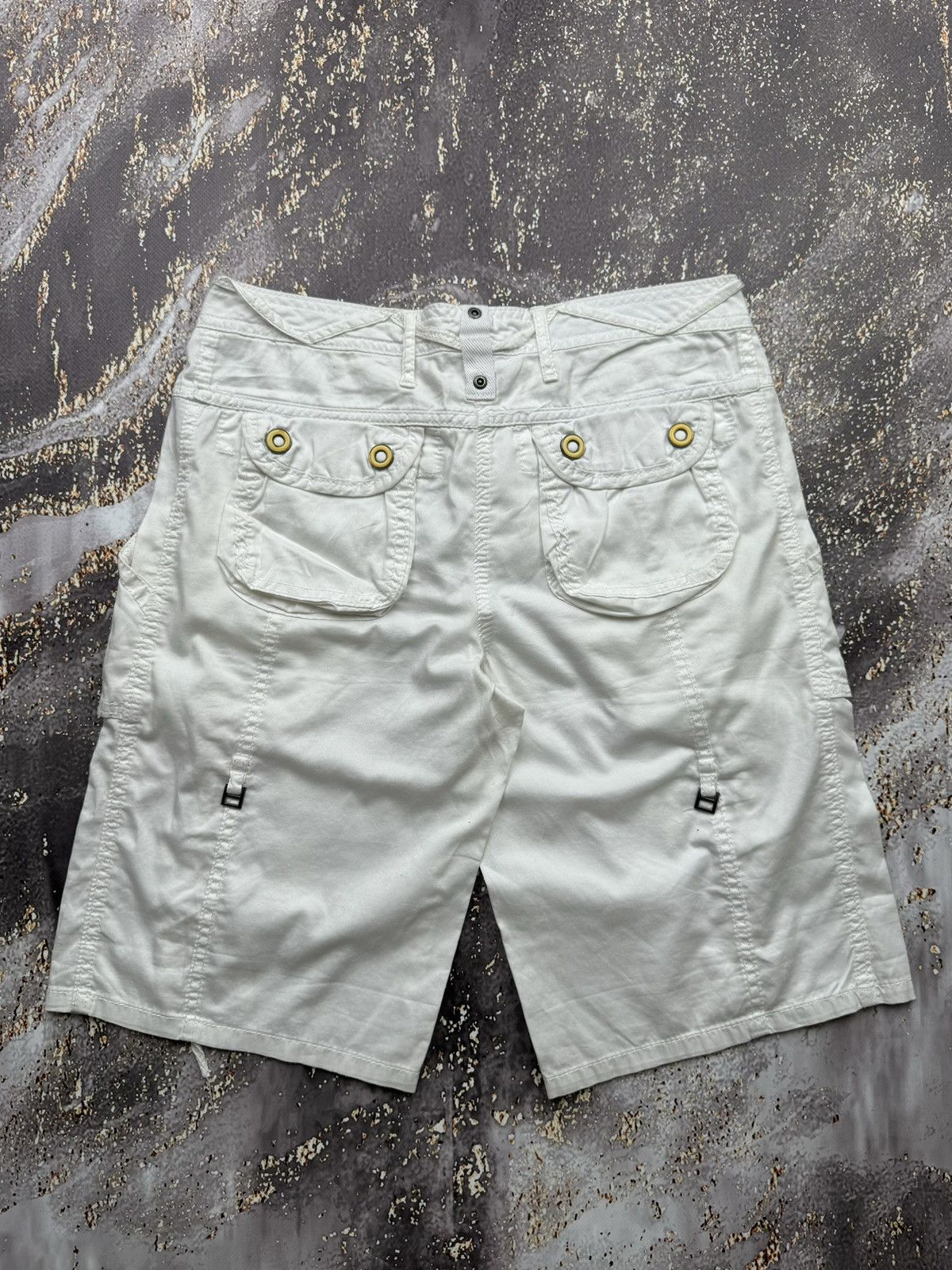 Japanese Brand Vintage Bondage Cargo Shorts Size 28" / US 6 / IT 42 - 5 Thumbnail