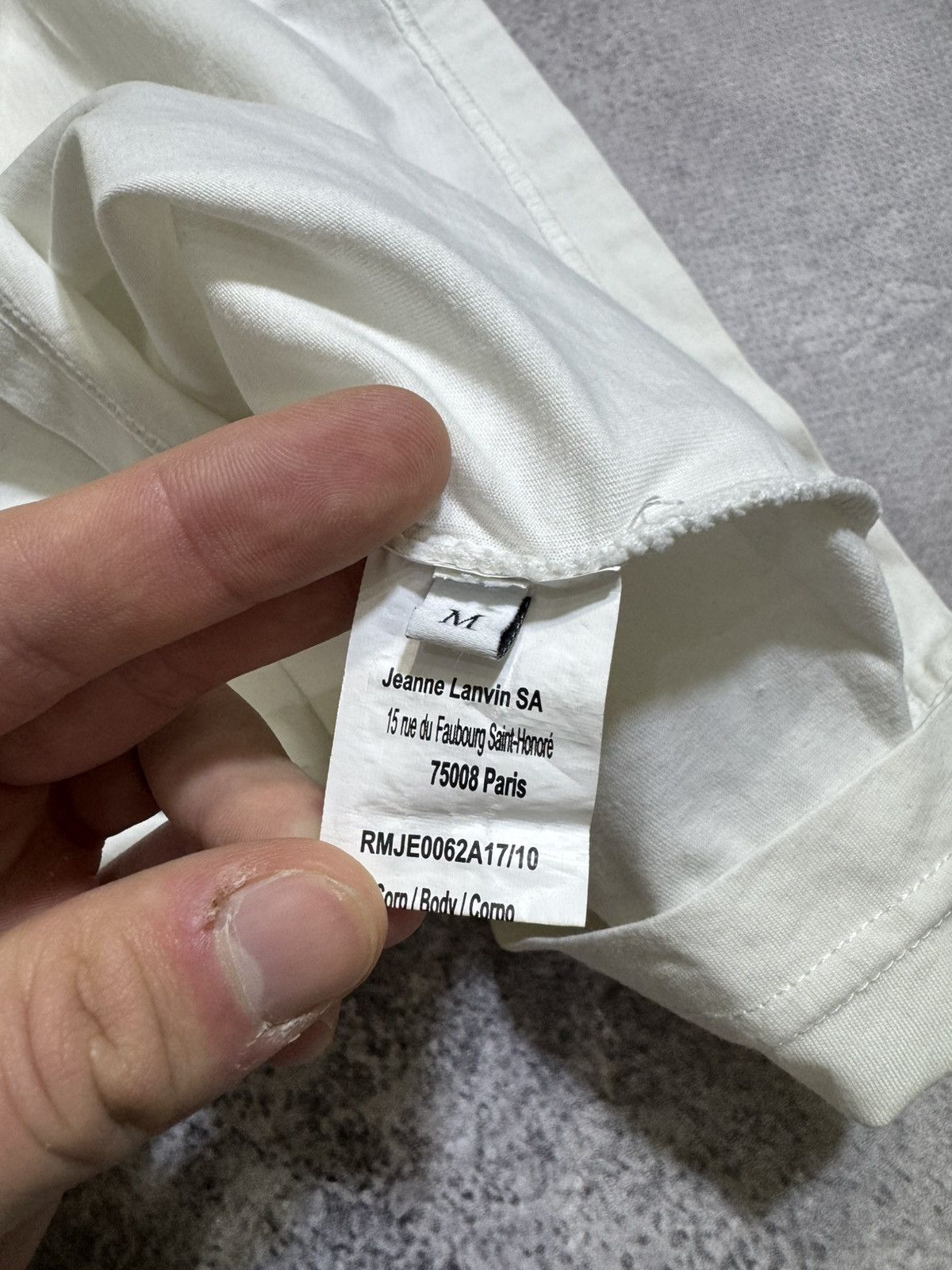 Lanvin Lanvin Big Logo Tee Size US M / EU 48-50 / 2 - 6 Thumbnail