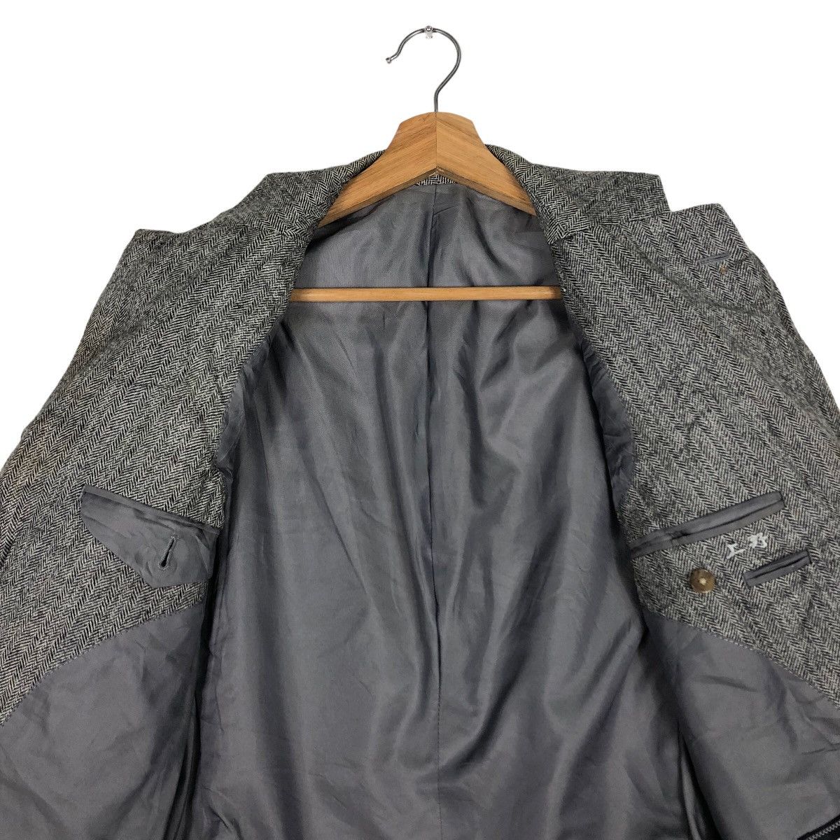 Burberry 🔥Vtg Burberrys Wool Casua Coats Jacket Double Breast Size US M / EU 48-50 / 2 - 12 Thumbnail