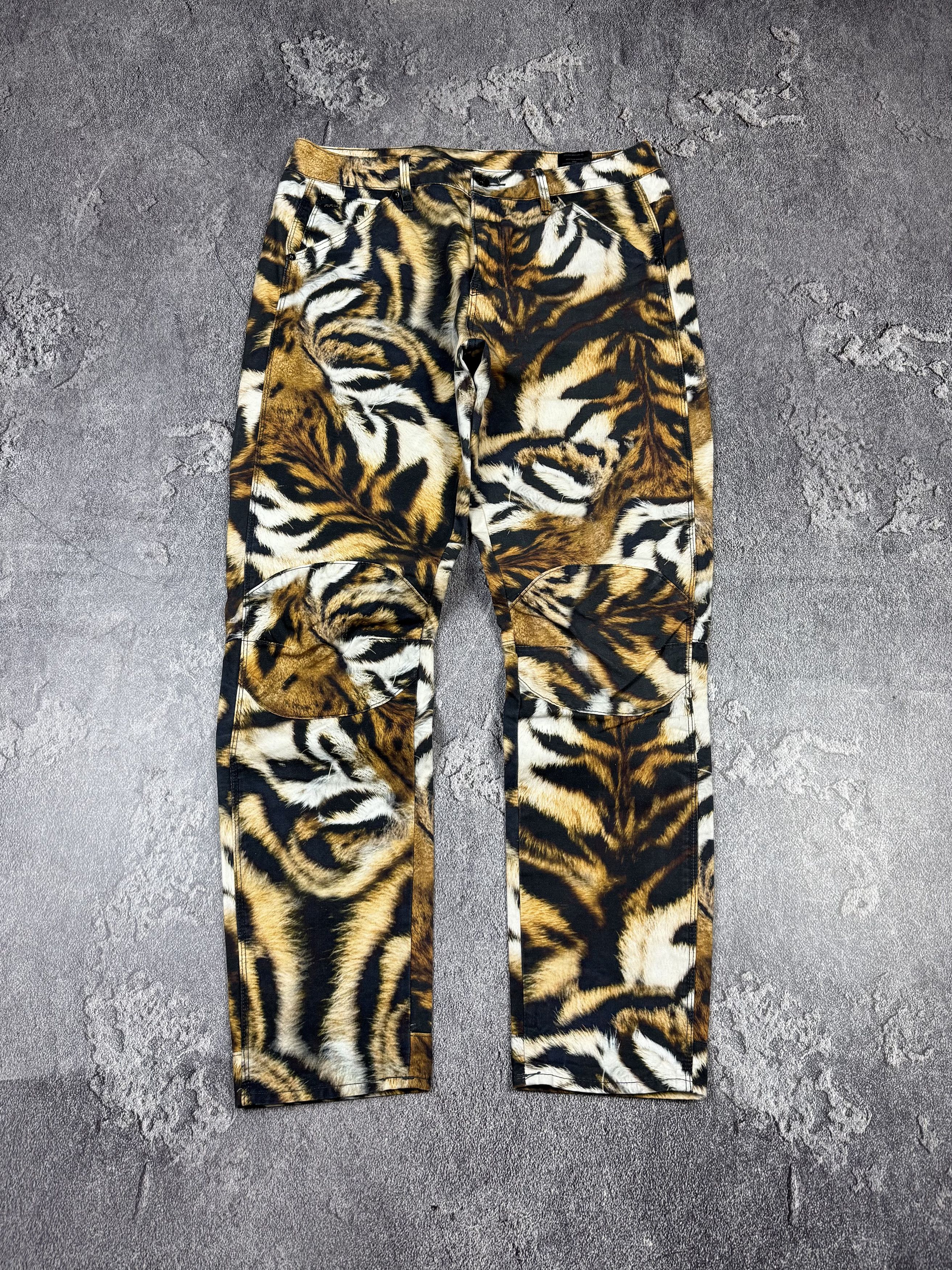 G-Star × Pharrell Rare G-Star Raw x Pharrell Tiger Print Pants Size 27" / US 4 / IT 40 - 1 Thumbnail