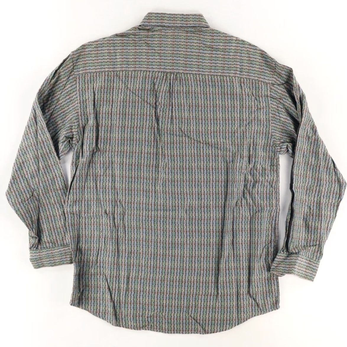 Vintage VTG Jhane Barnes Japan Woven Cotton Striped Button Up Shirt Mens M Size US M / EU 48-50 / 2 - 4 Thumbnail