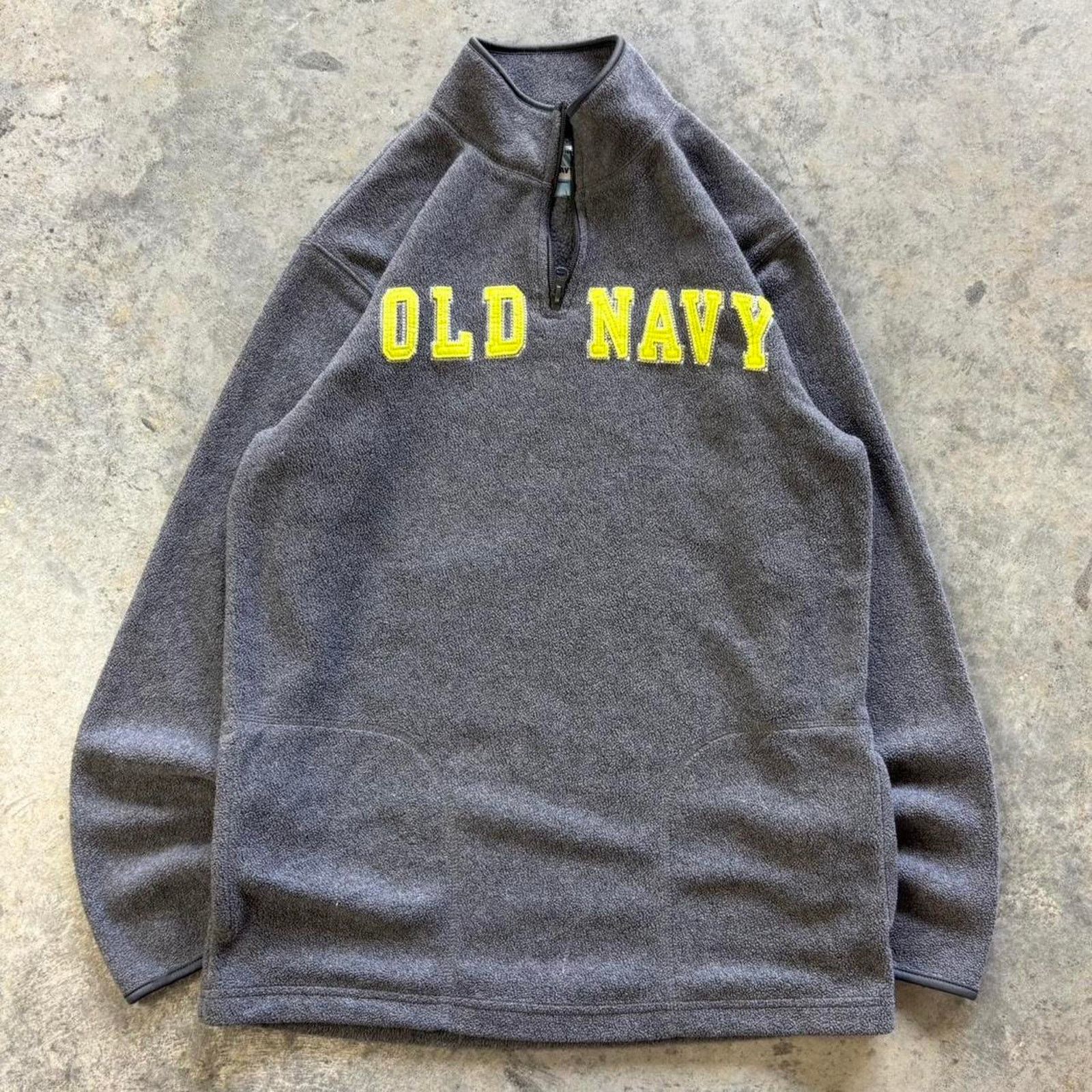 Old Navy Y2K Old Navy Fleece Pullover Size S / US 4 / IT 40 - 1 Thumbnail