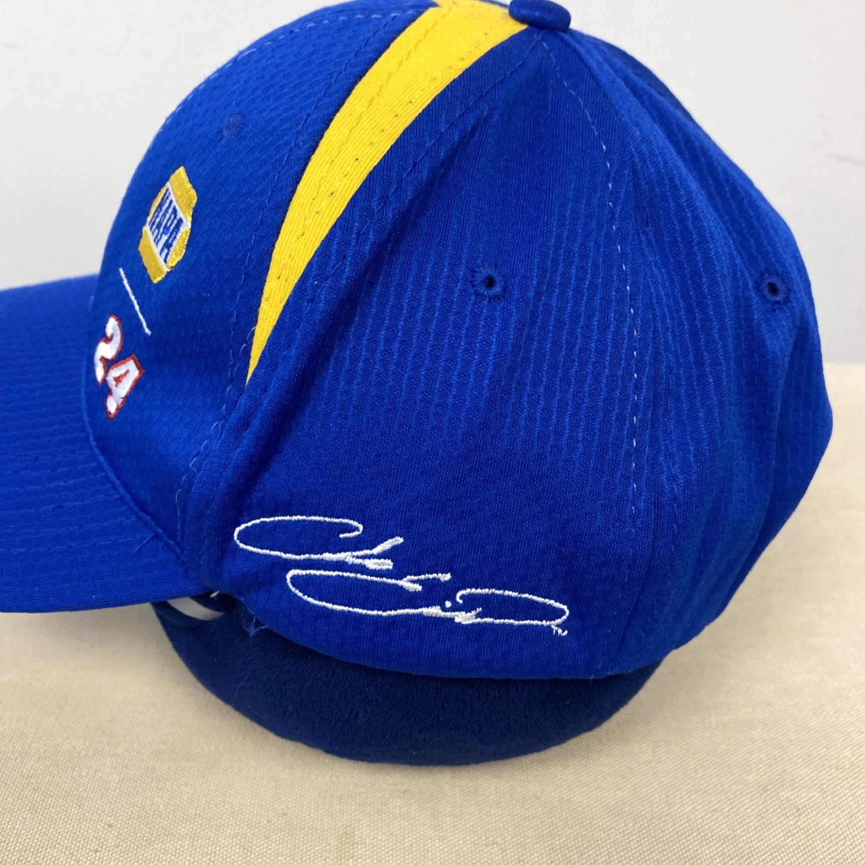 NASCAR NAPA Racing Hat Nascar #24 Chase Elliot Blue Hendrick Baseball Cap /H113 | Men | Adjustable | Blue | Baseball Cap | Racing | Case Elliott Size ONE SIZE - 3 Thumbnail