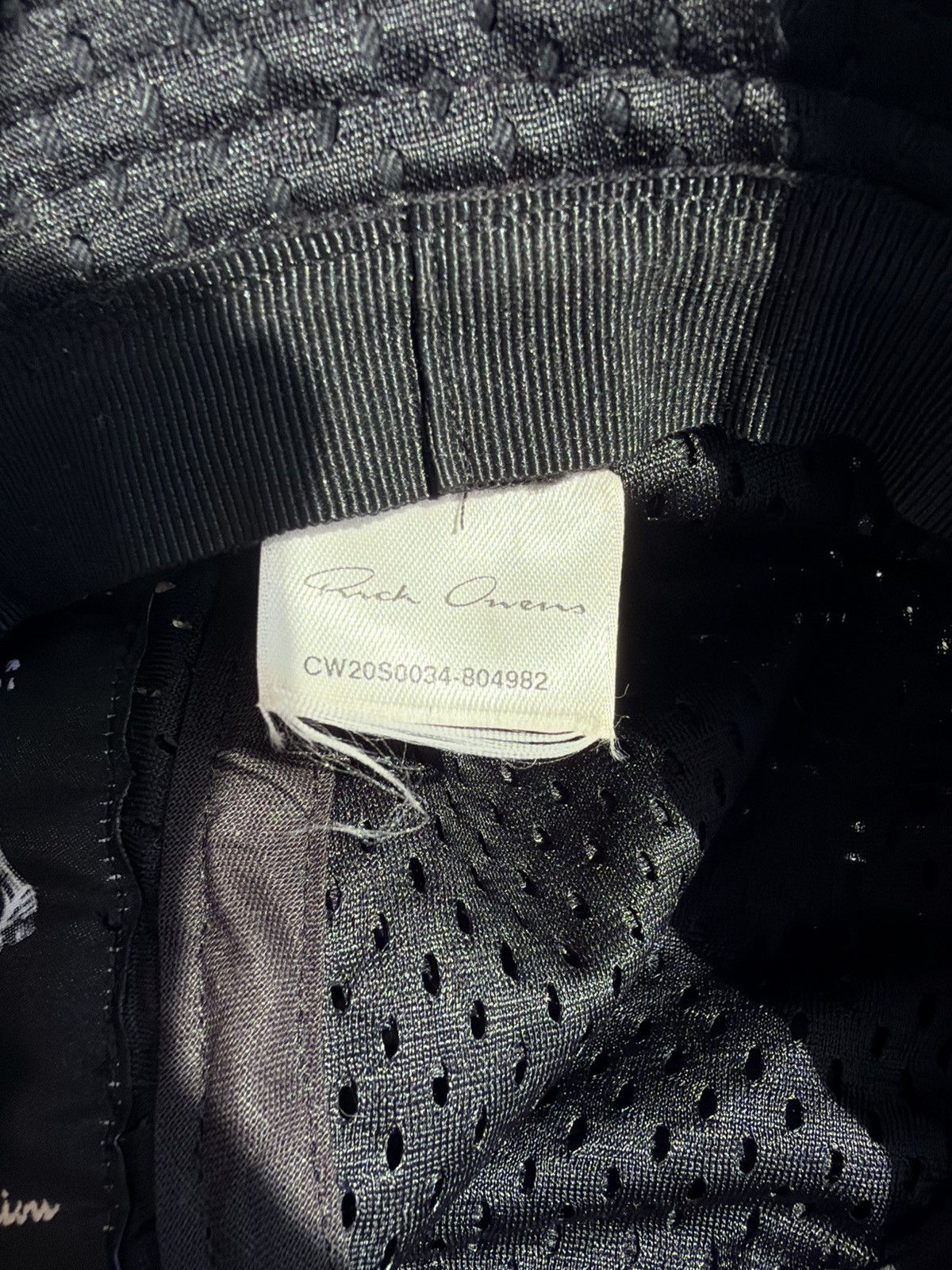 Champion × Rick Owens Rick Owens Champion Bucket Hat Size ONE SIZE - 3 Thumbnail