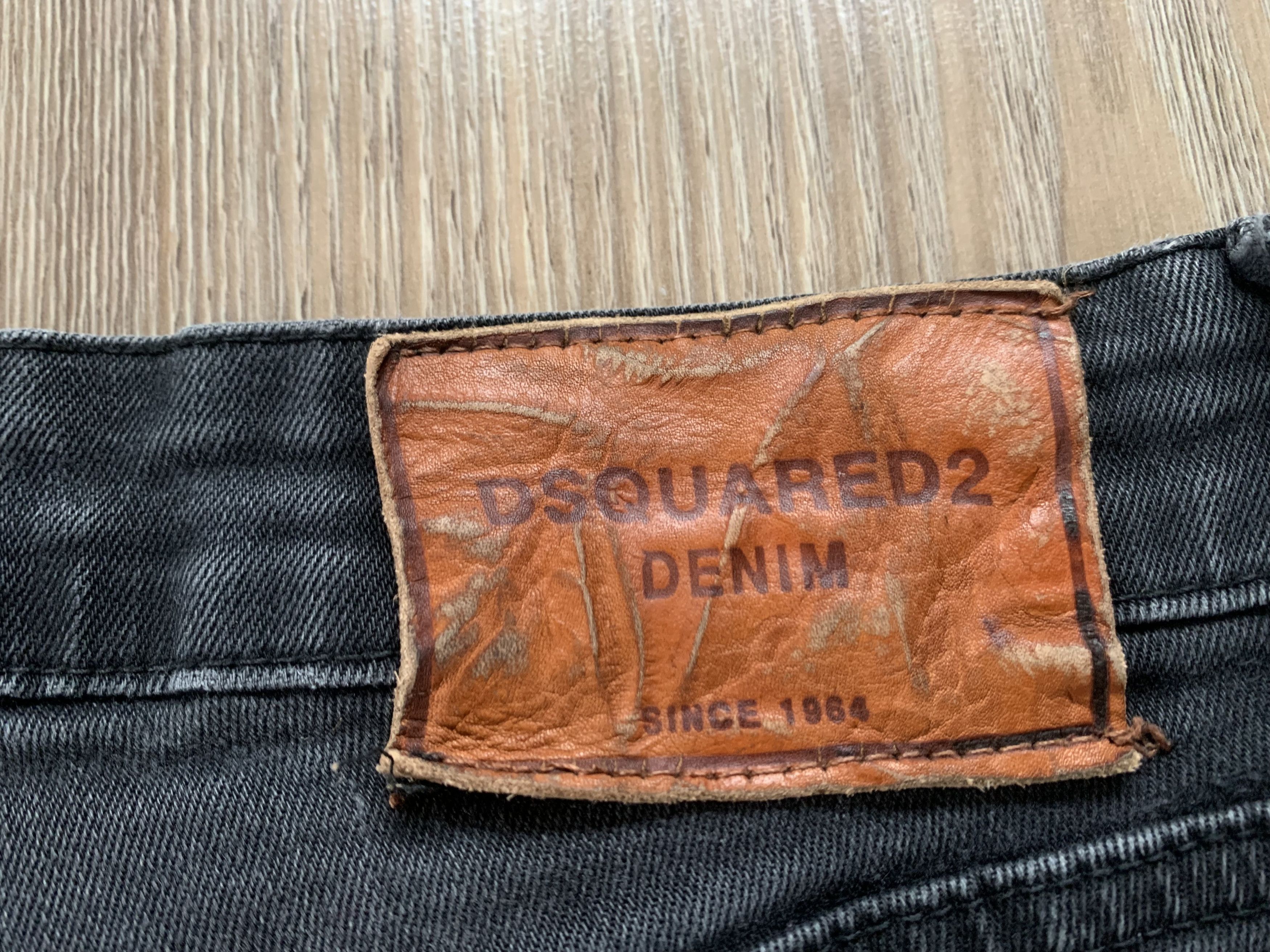 Dsquared2 Dsquared2 Denim Distressed Black Jeans Size US 32 / EU 48 - 9 Thumbnail